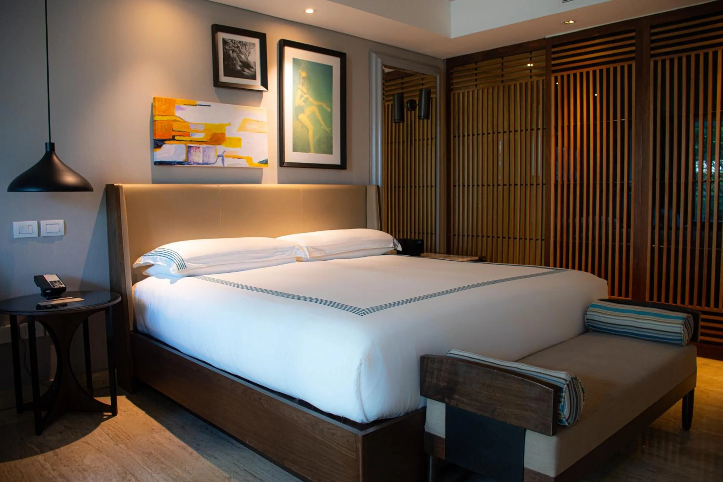 Bed in Thompson Playa Del Carmen Main House, by Hyatt