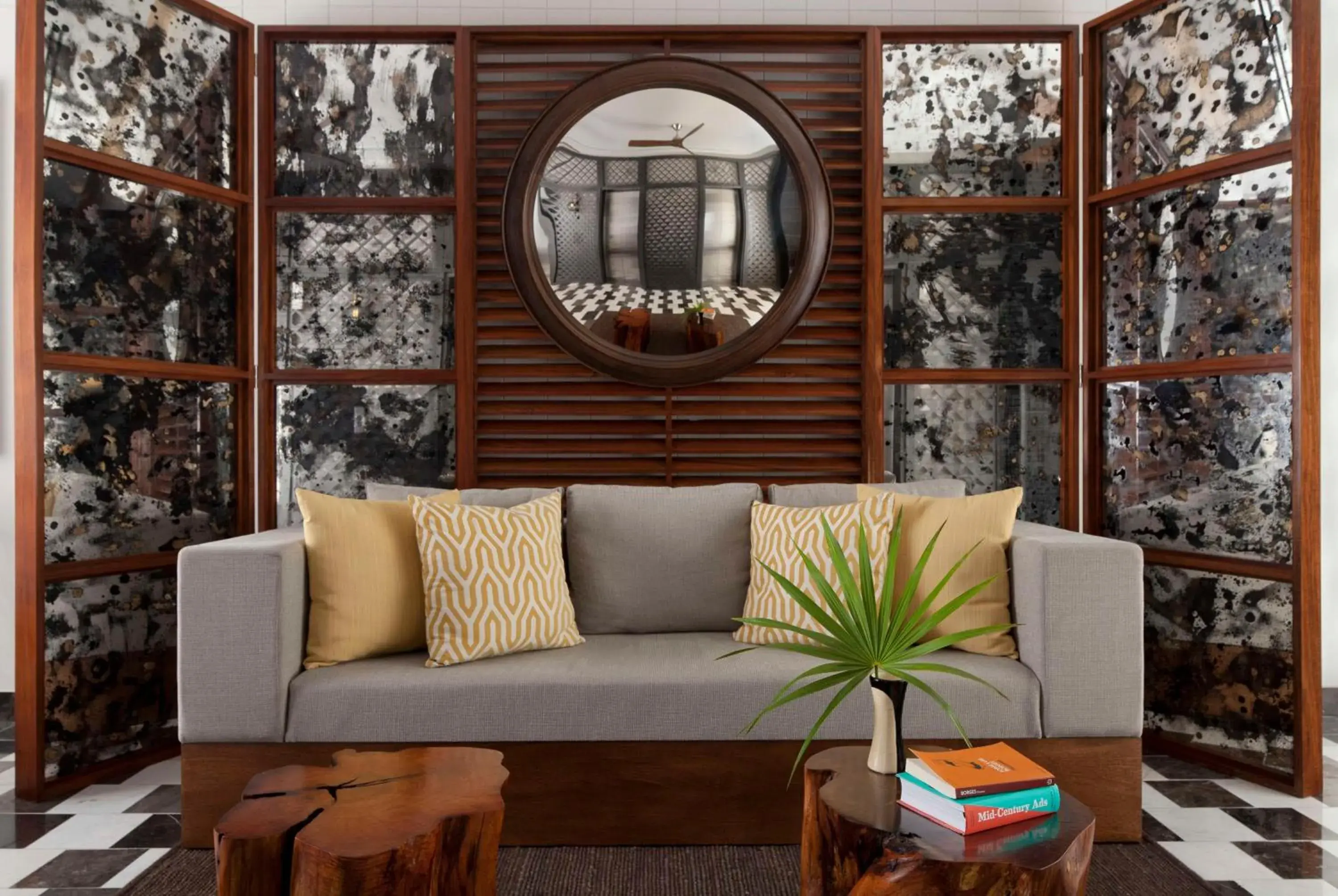 Lobby or reception in Thompson Playa Del Carmen Main House, by Hyatt Lobby or reception in Thompson Playa Del Carmen Main House, by Hyatt