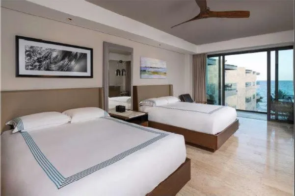 Bed in Thompson Playa Del Carmen Main House, by Hyatt