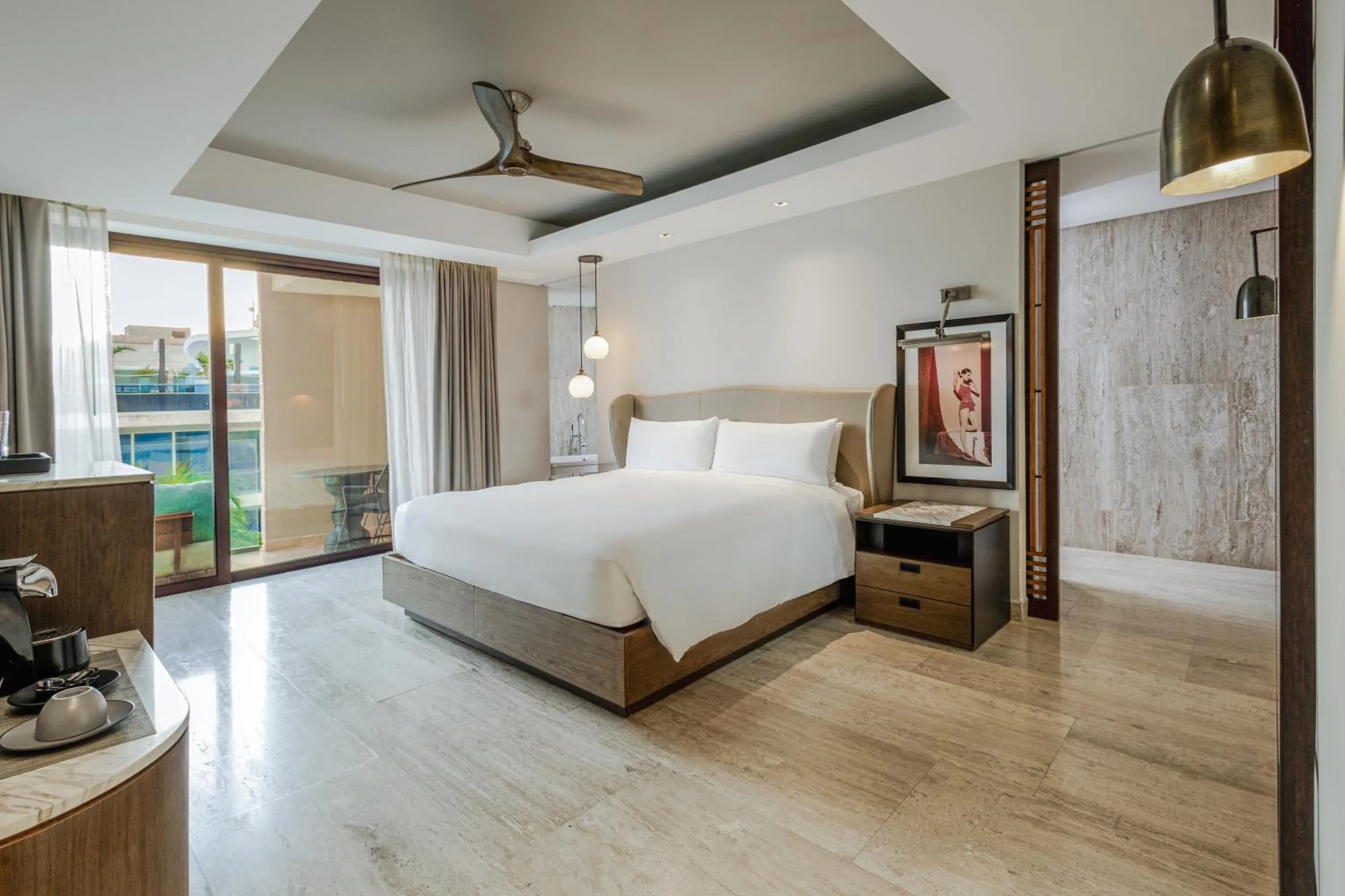 Bedroom, Bed in Hyatt Centric Playa del Carmen - Downtown House & Beach House