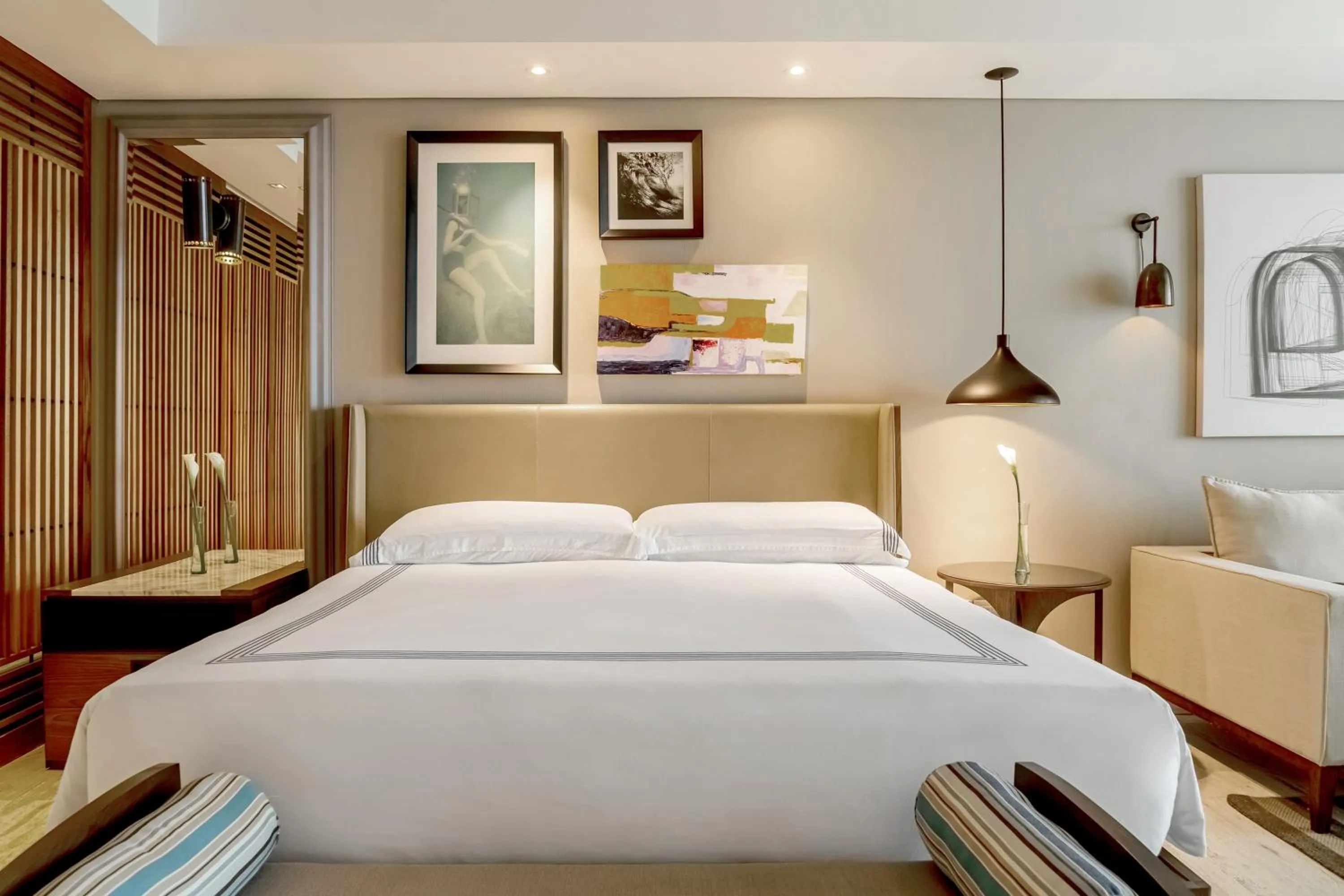 Bed in Thompson Playa Del Carmen Main House, by Hyatt