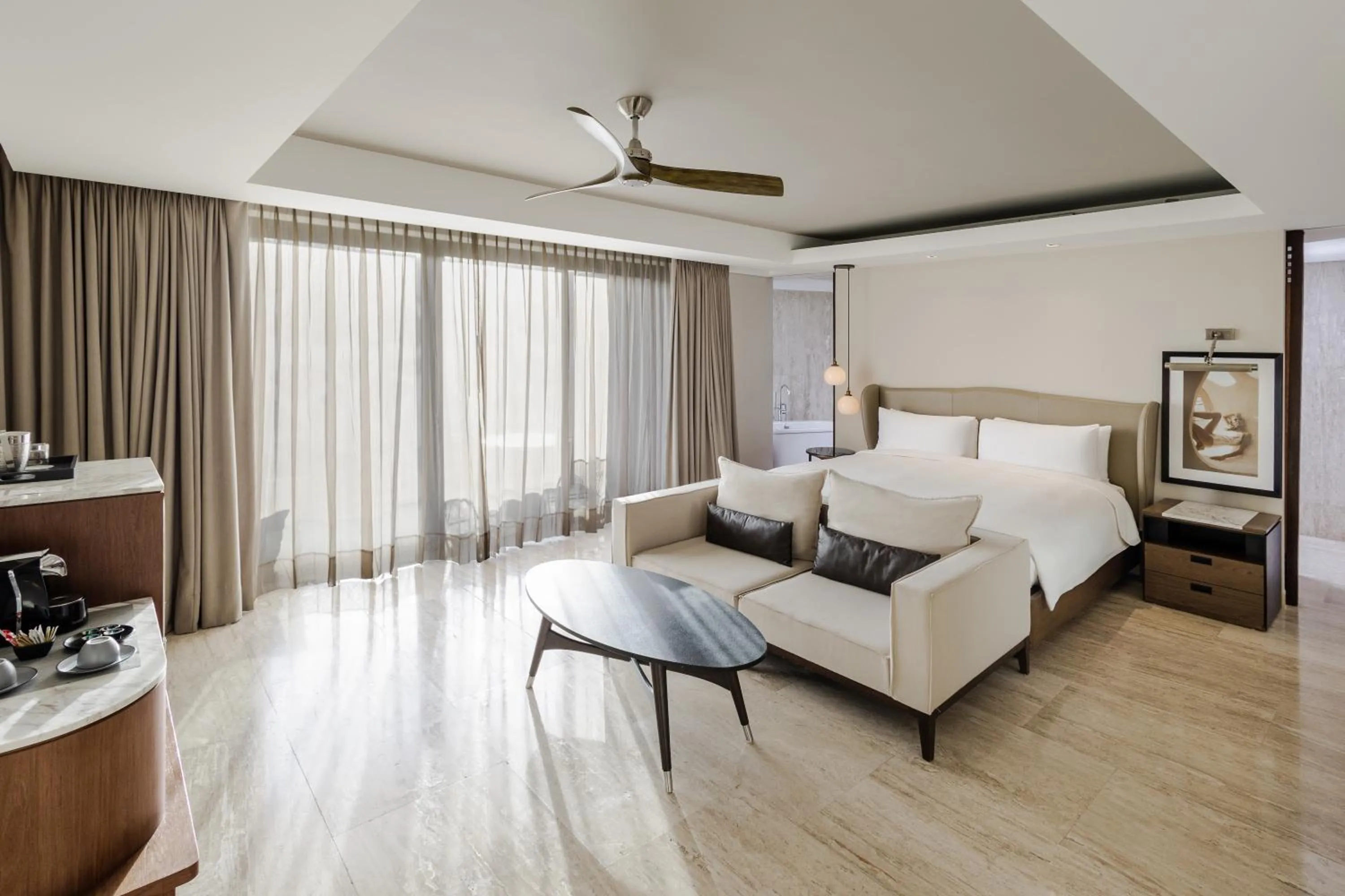 Bedroom, Bed in Hyatt Centric Playa del Carmen - Downtown House & Beach House