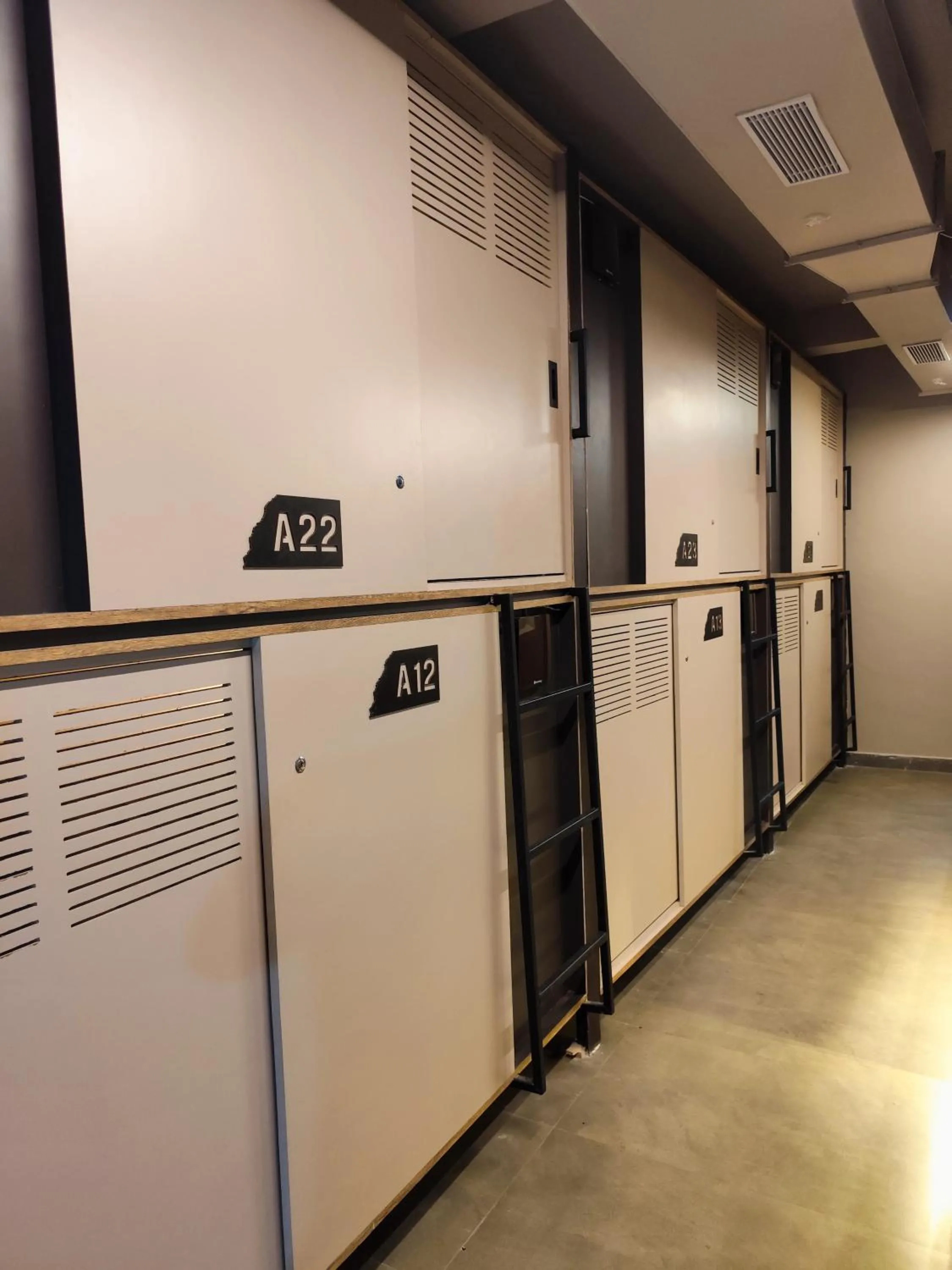 Bedroom in C2 Pods