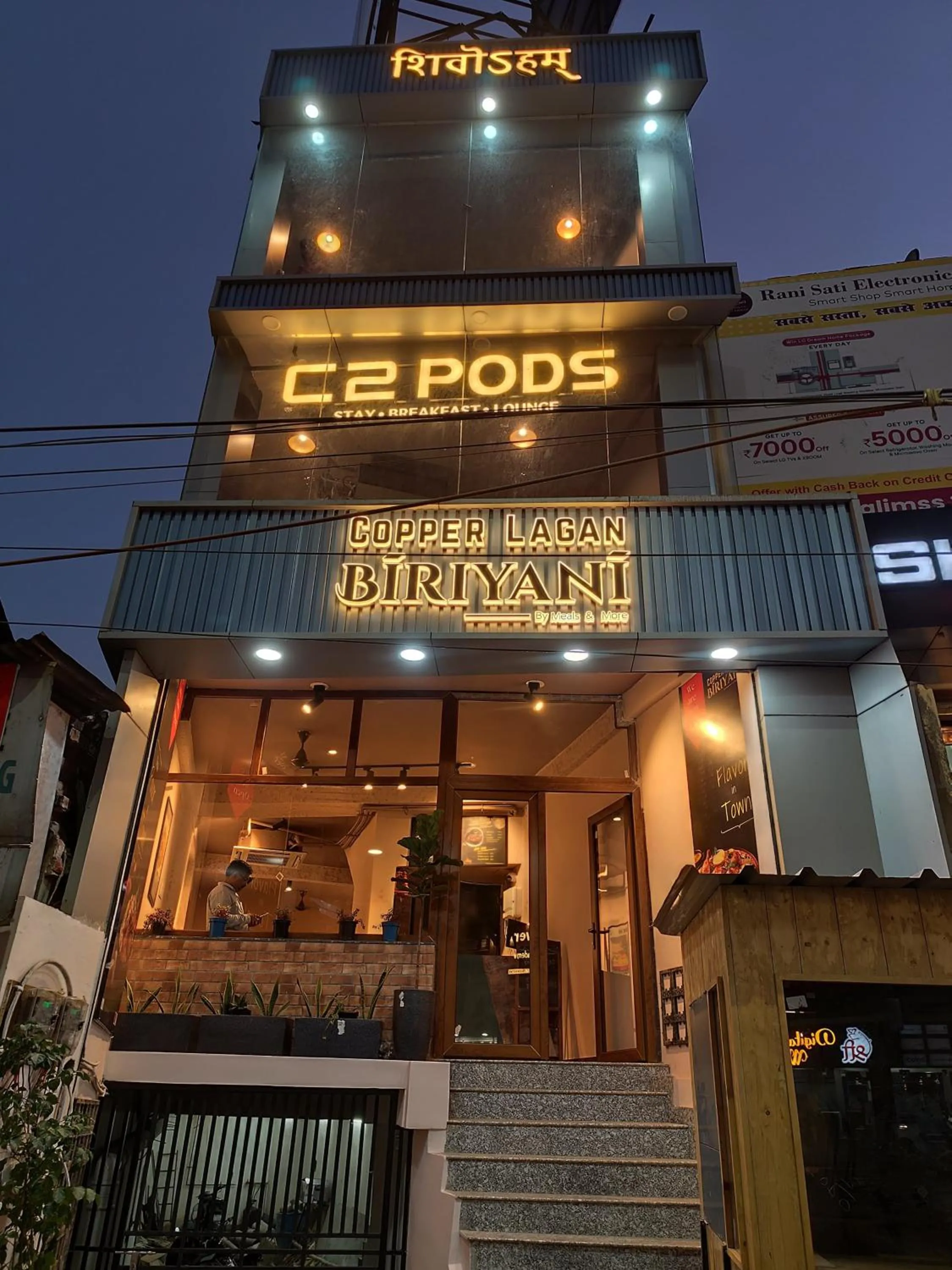 Property building in C2 Pods