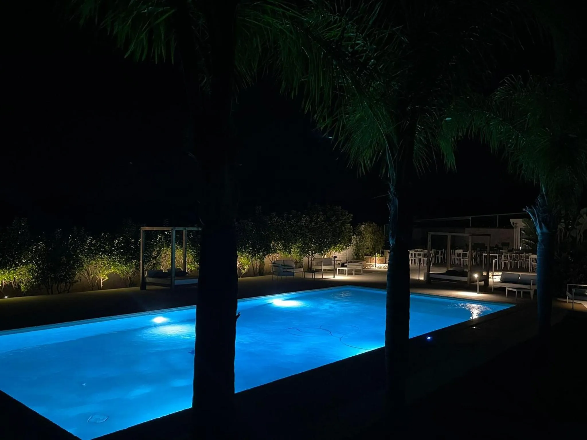 Swimming pool in Hotel Posidonia