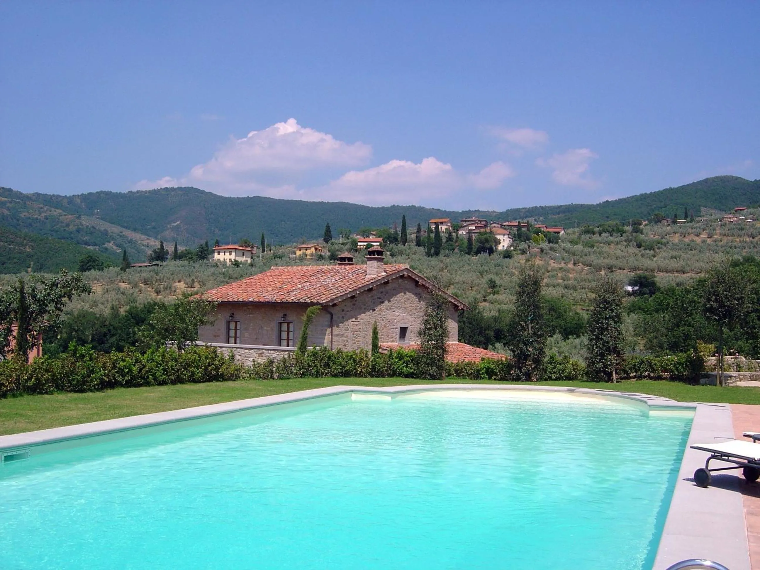 Garden view in Casa Portagioia