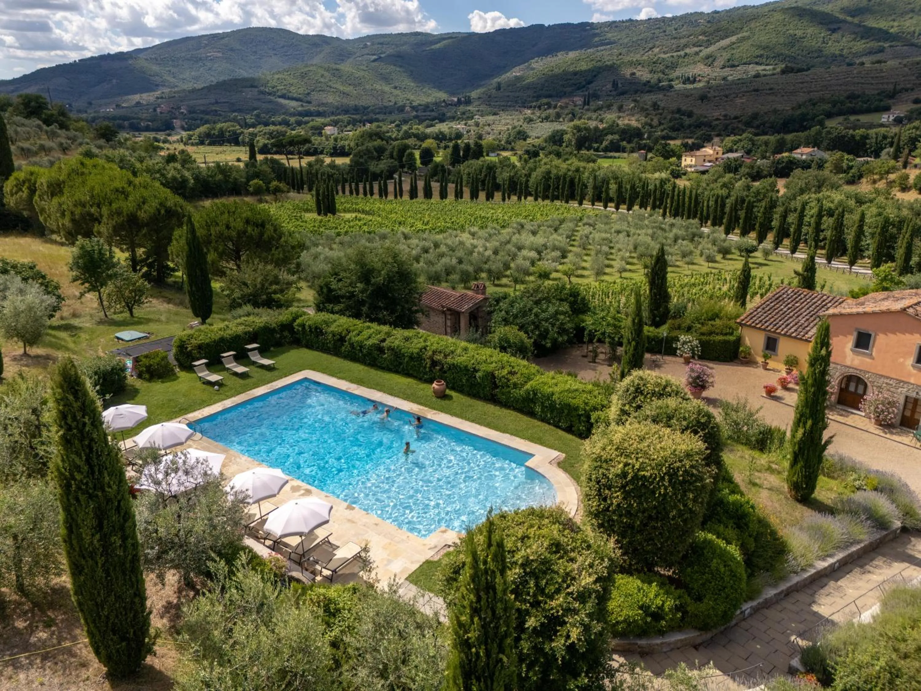 Swimming pool in Casa Portagioia