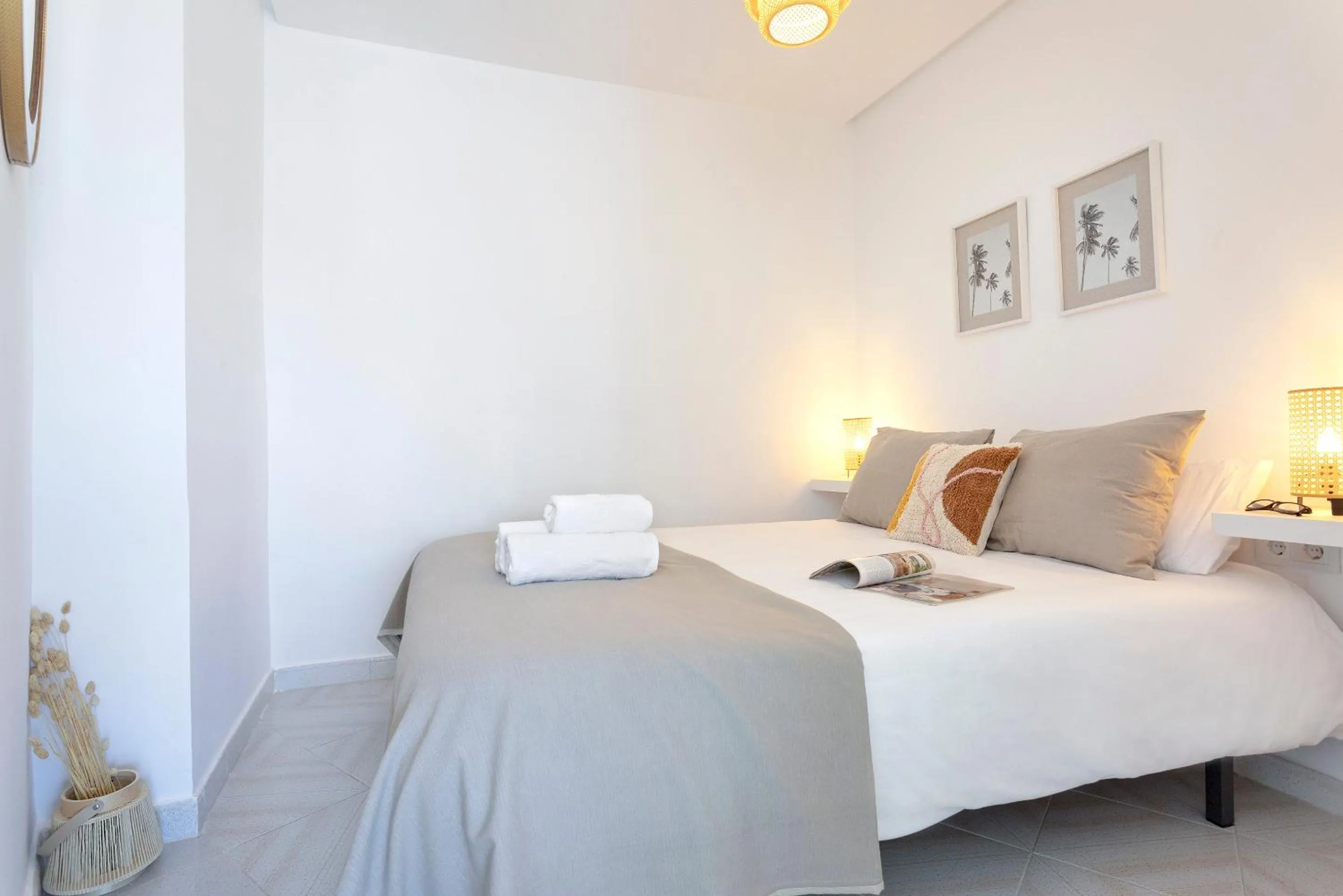 Bed in Sunstay Cozy Flat I Benalmadena Costa