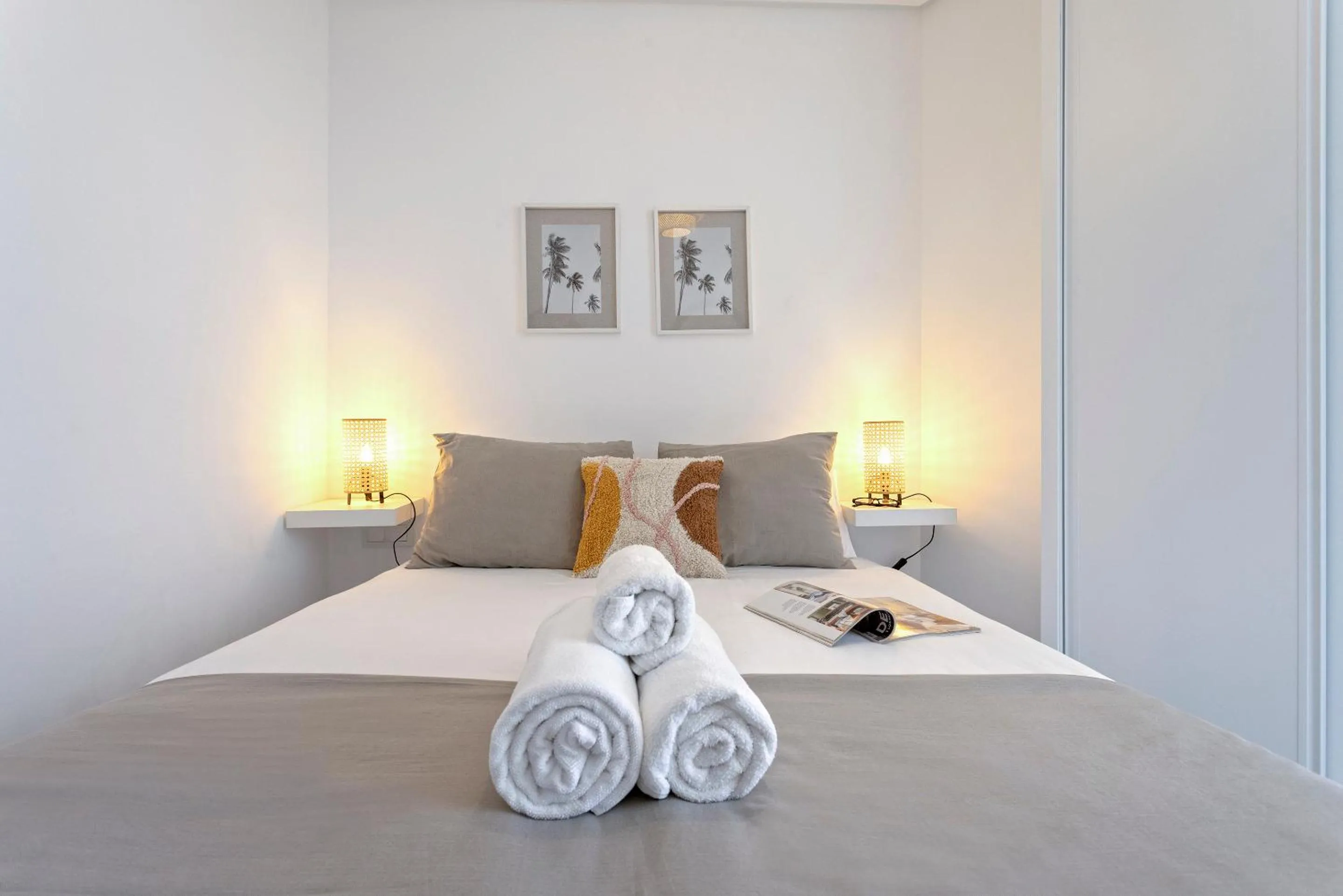 Bed in Sunstay Cozy Flat I Benalmadena Costa
