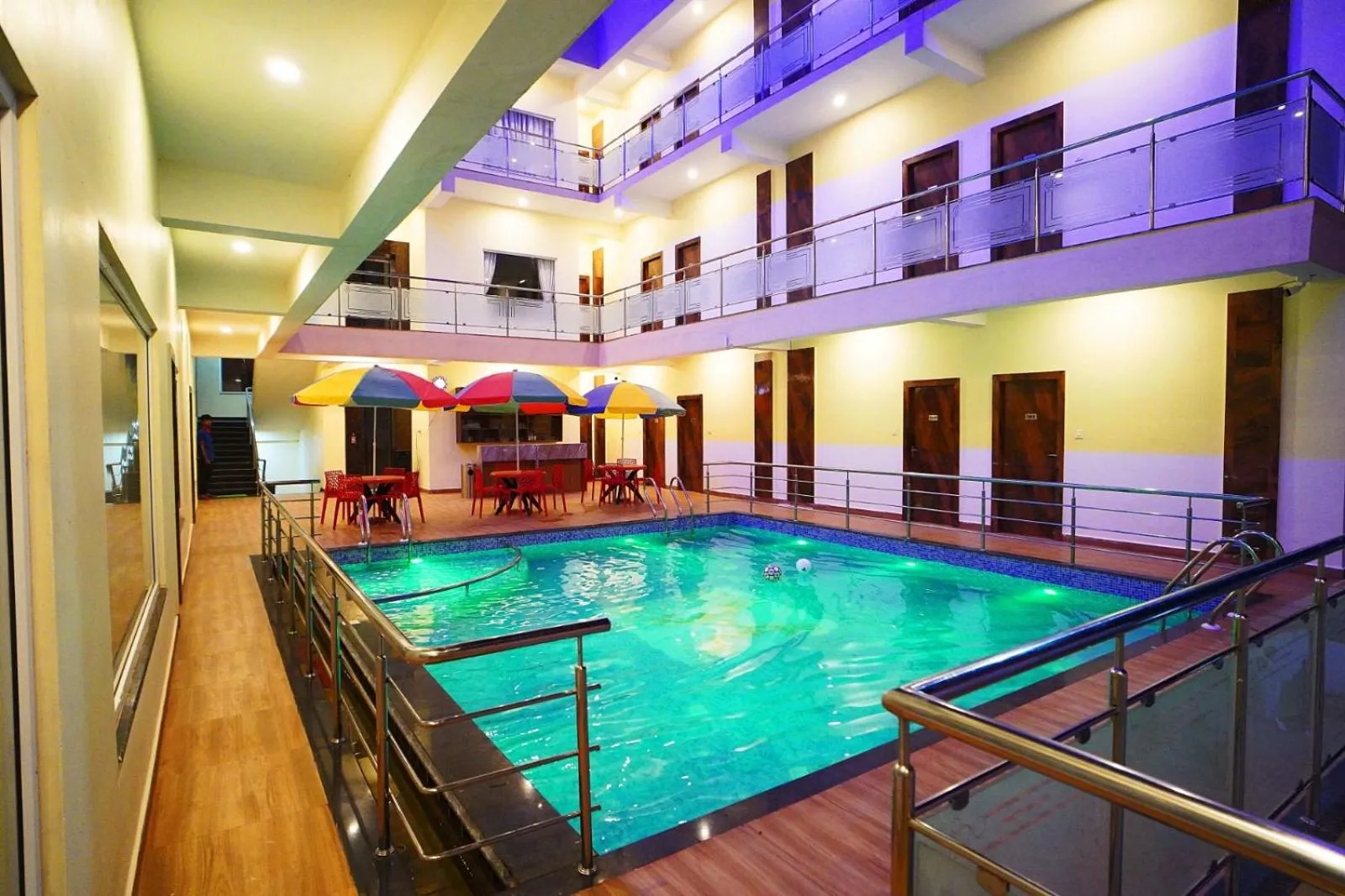 Pool view in Elegant Beach Resort