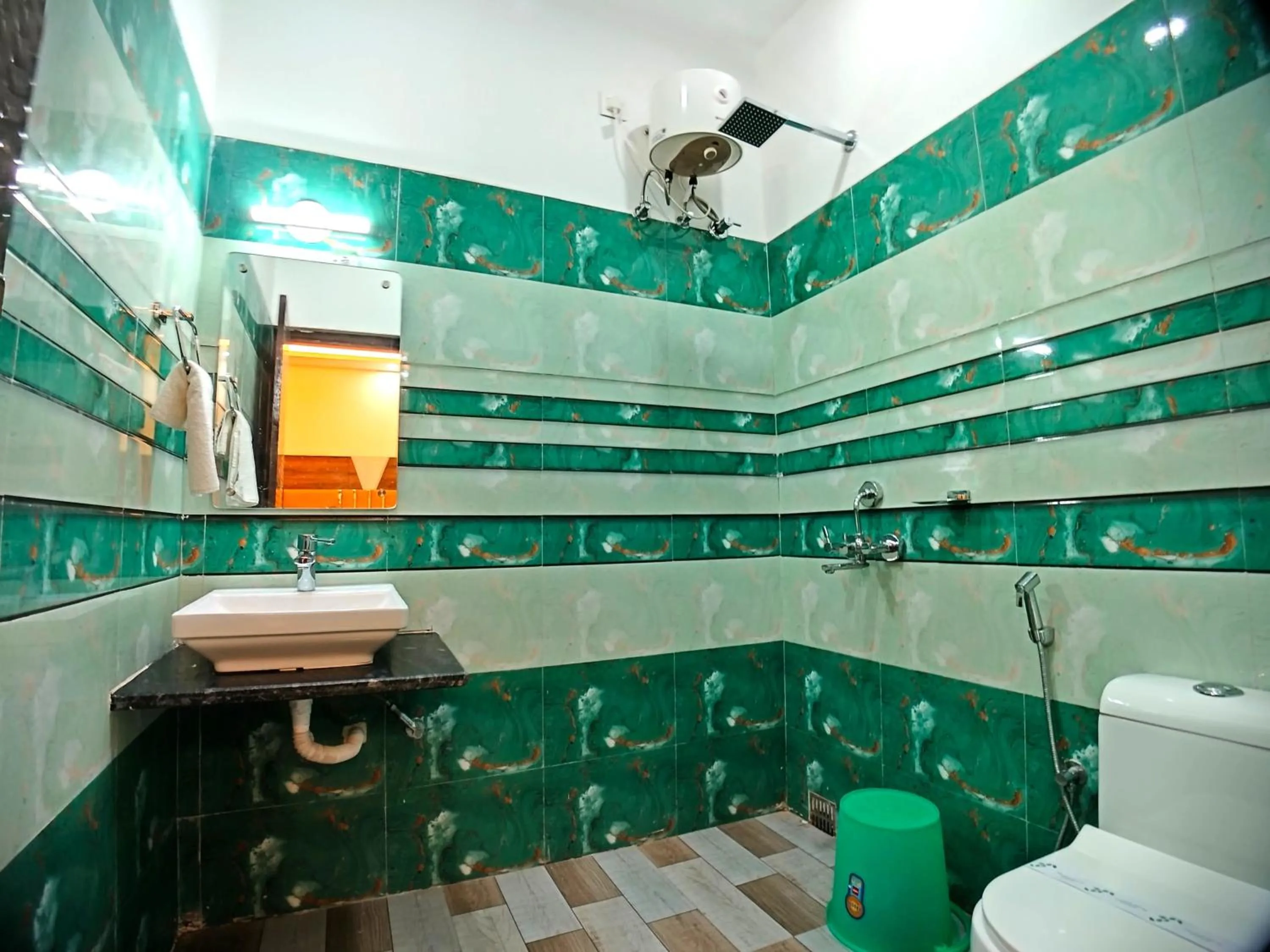 Shower in Elegant Beach Resort