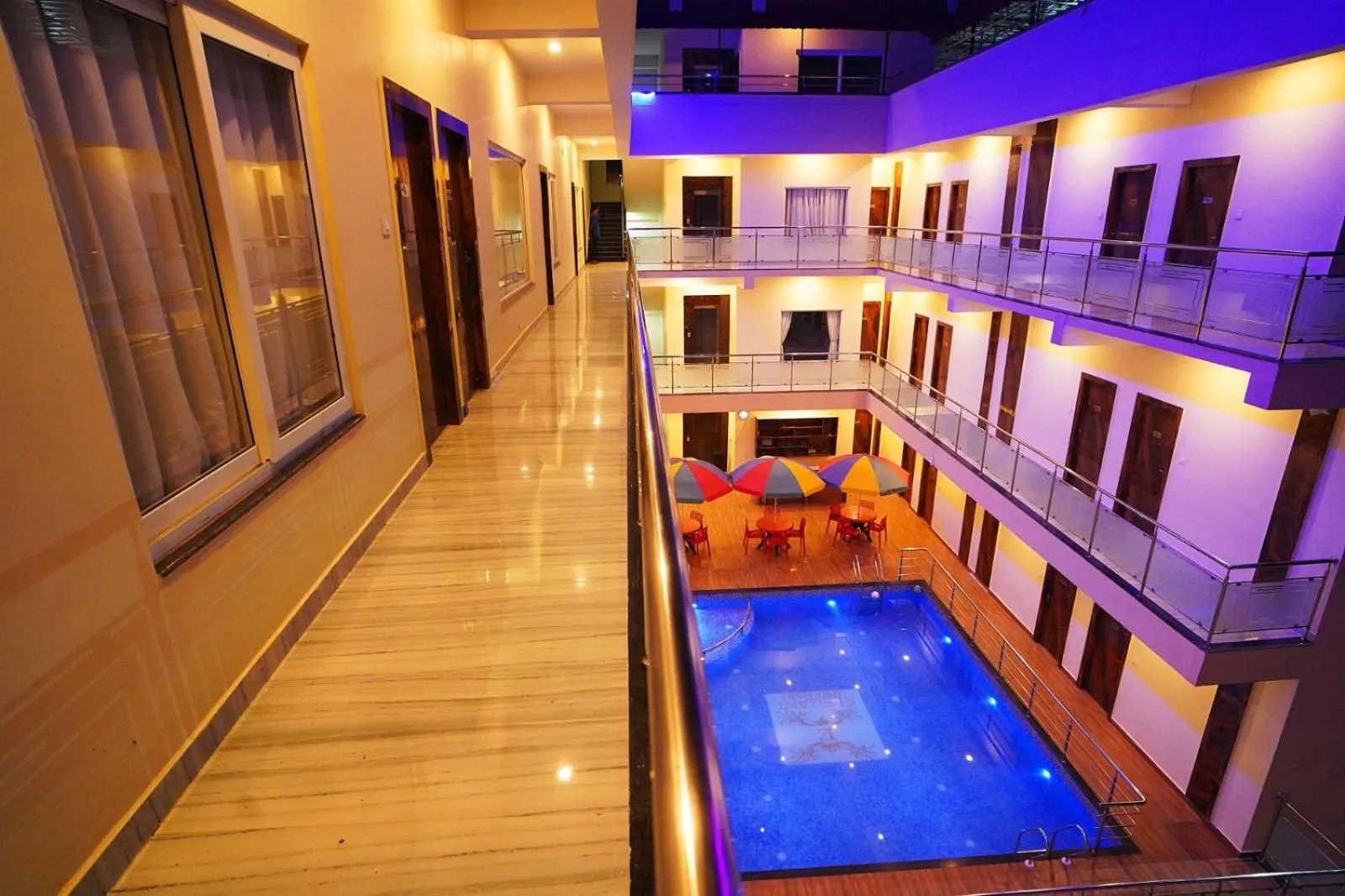 Pool view in Elegant Beach Resort