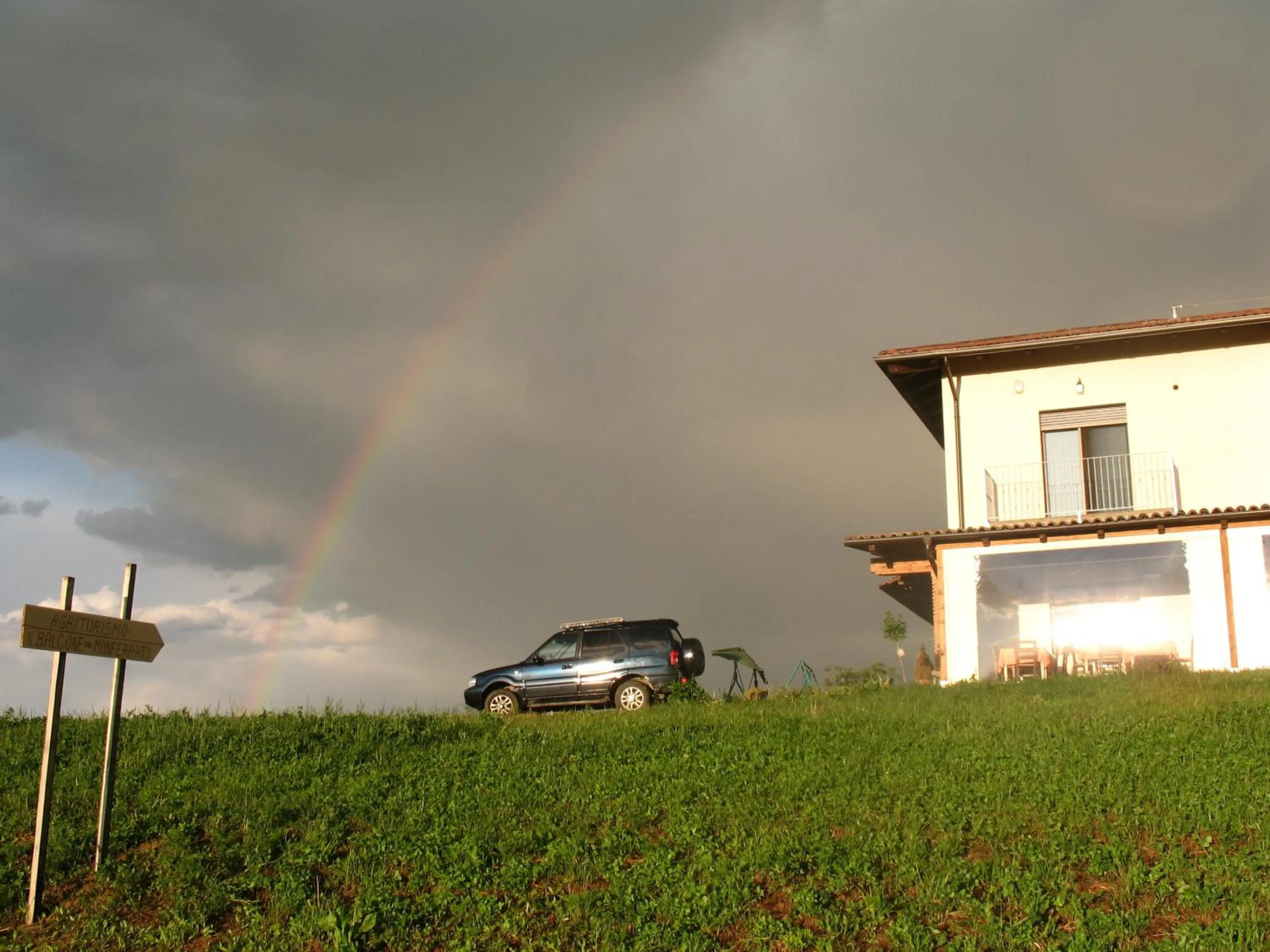 Natural landscape in il Balcone sul Monferrato