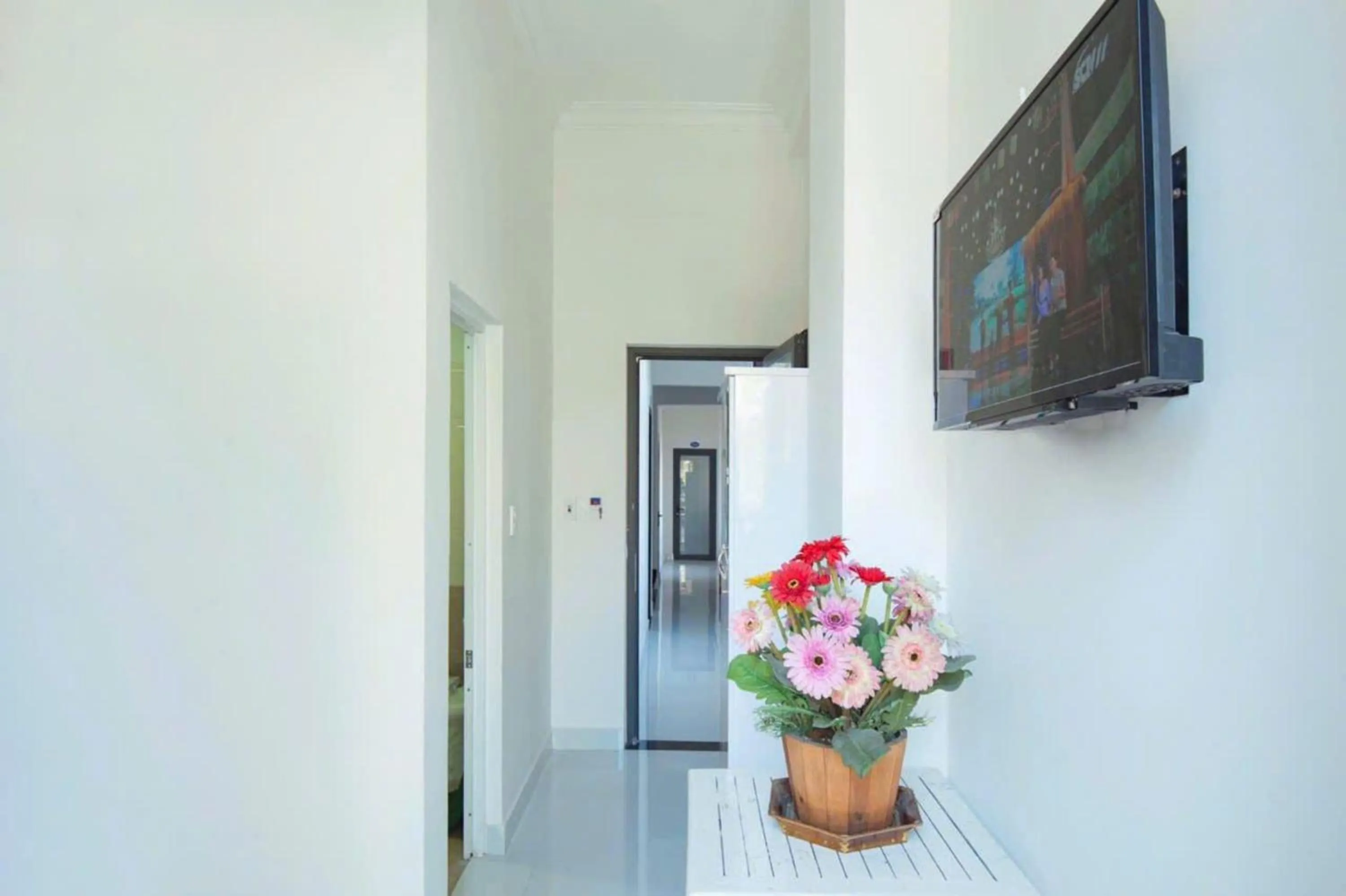 TV and multimedia in Bong House Homestay