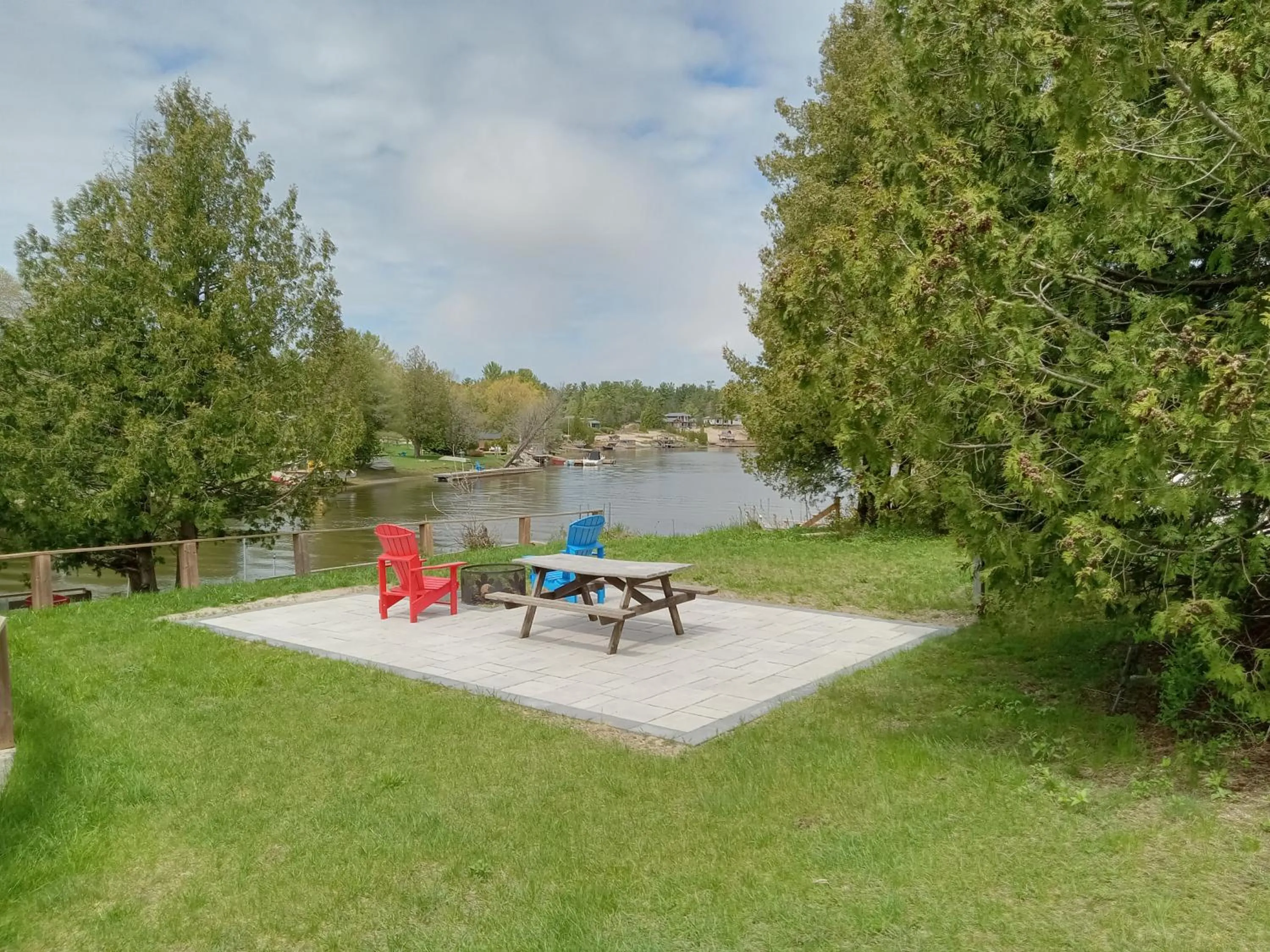 Patio in Sauble River Marina and Lodge Resort
