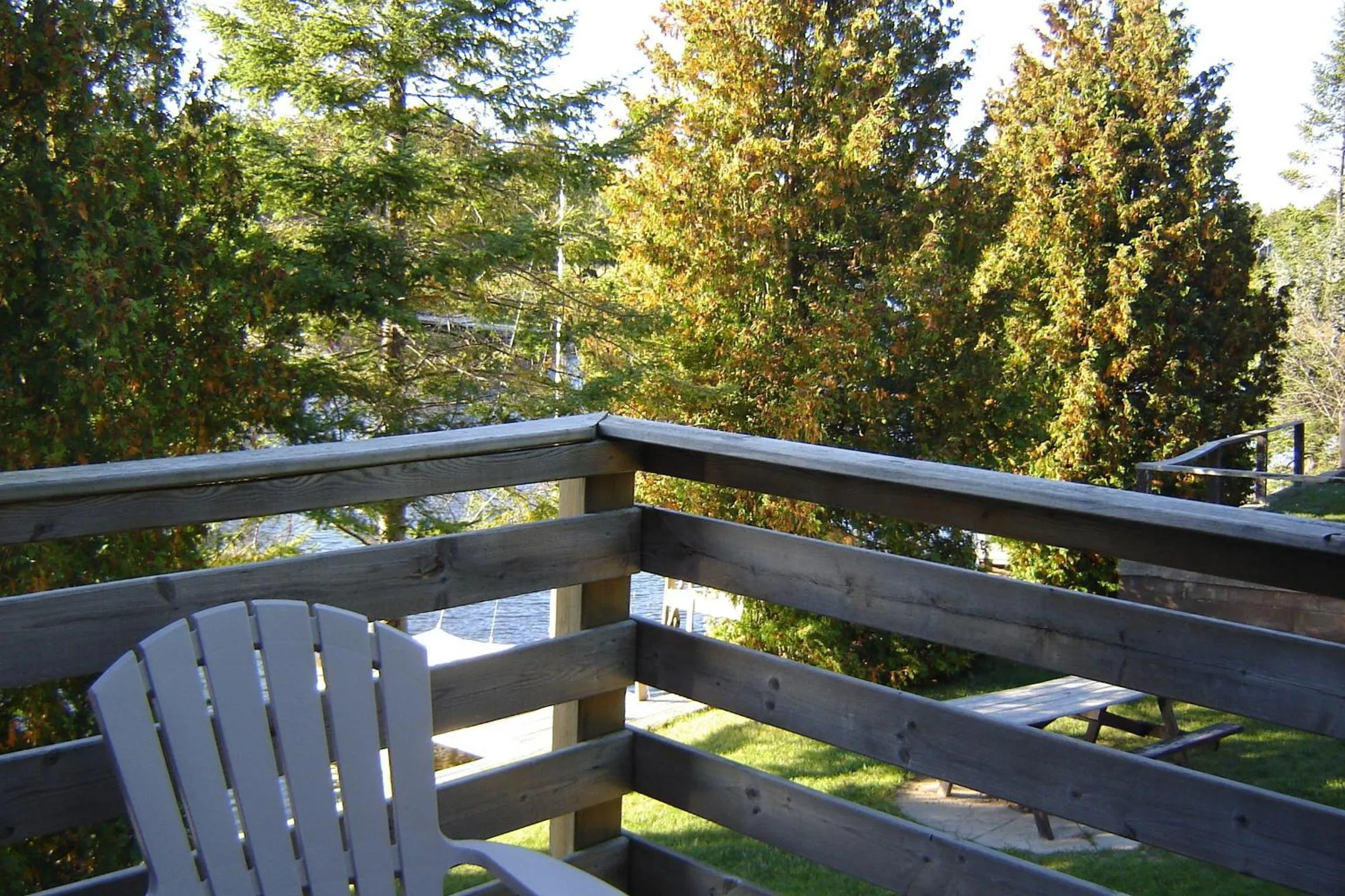 Balcony/Terrace in Sauble River Marina and Lodge Resort