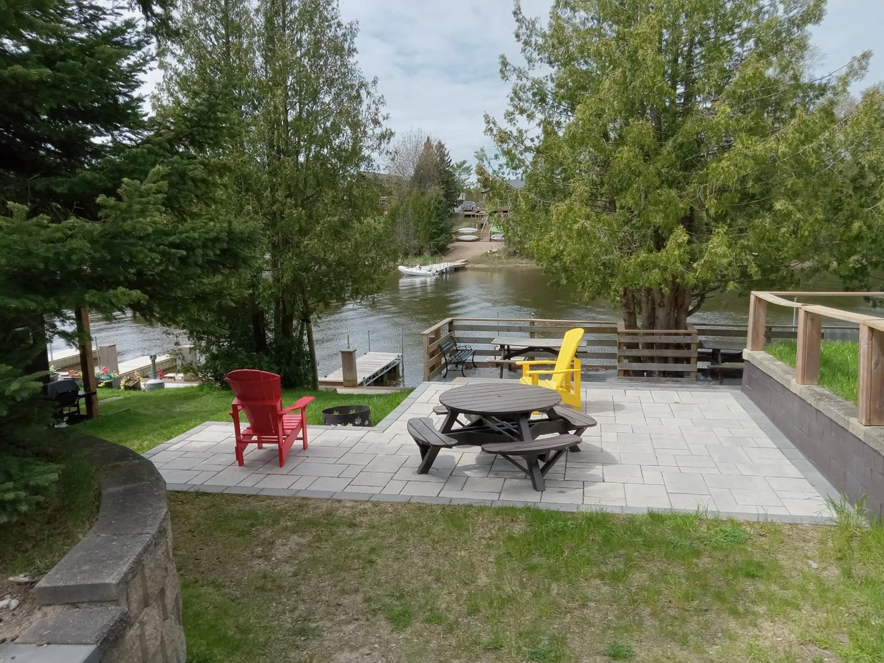 Patio in Sauble River Marina and Lodge Resort