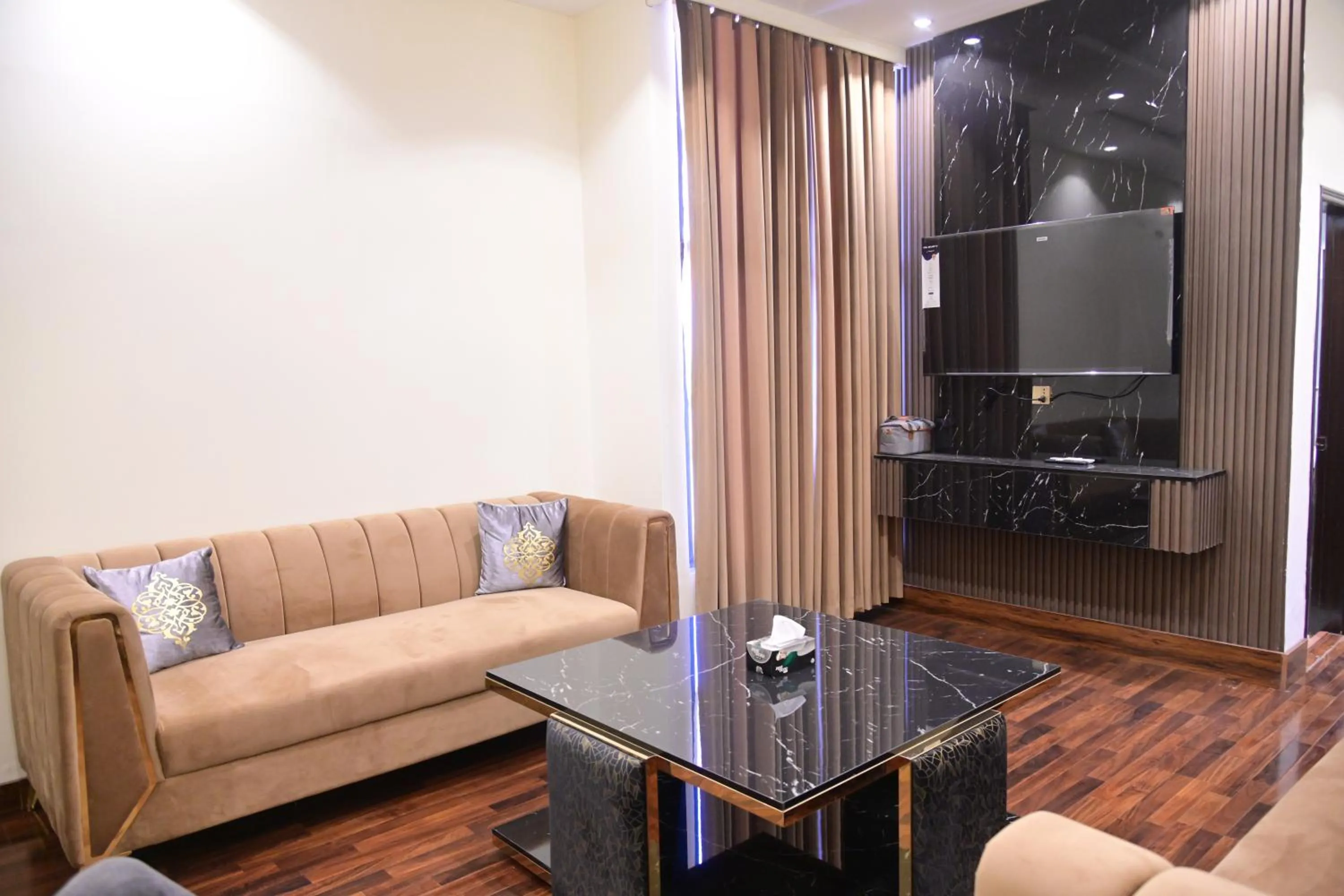 Living room in Hotel Taj Palace