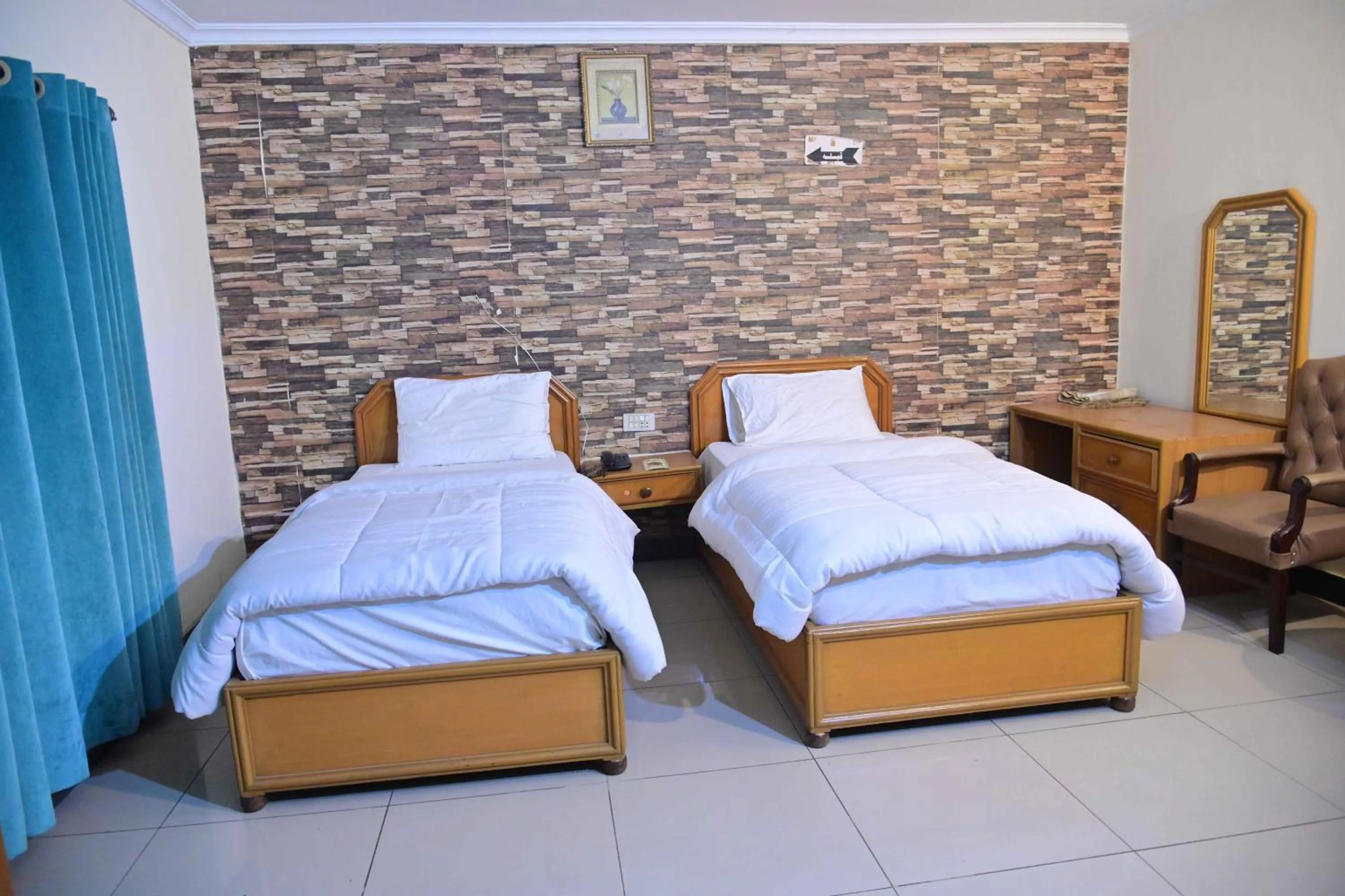 Bed in Hotel Taj Palace