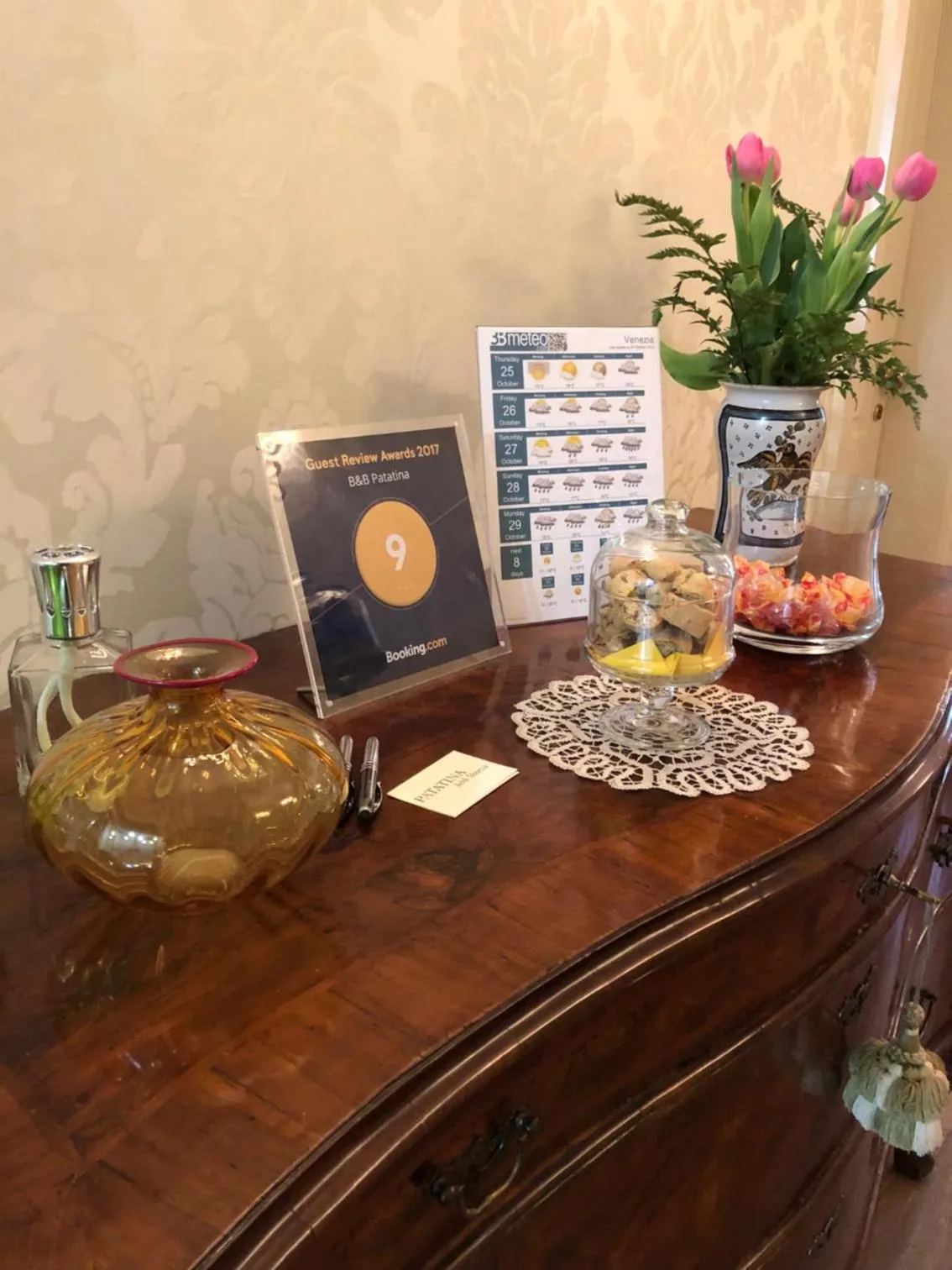 Decorative detail in B&B Patatina