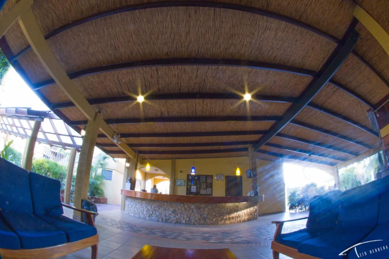 Living room in Hotel La Punta