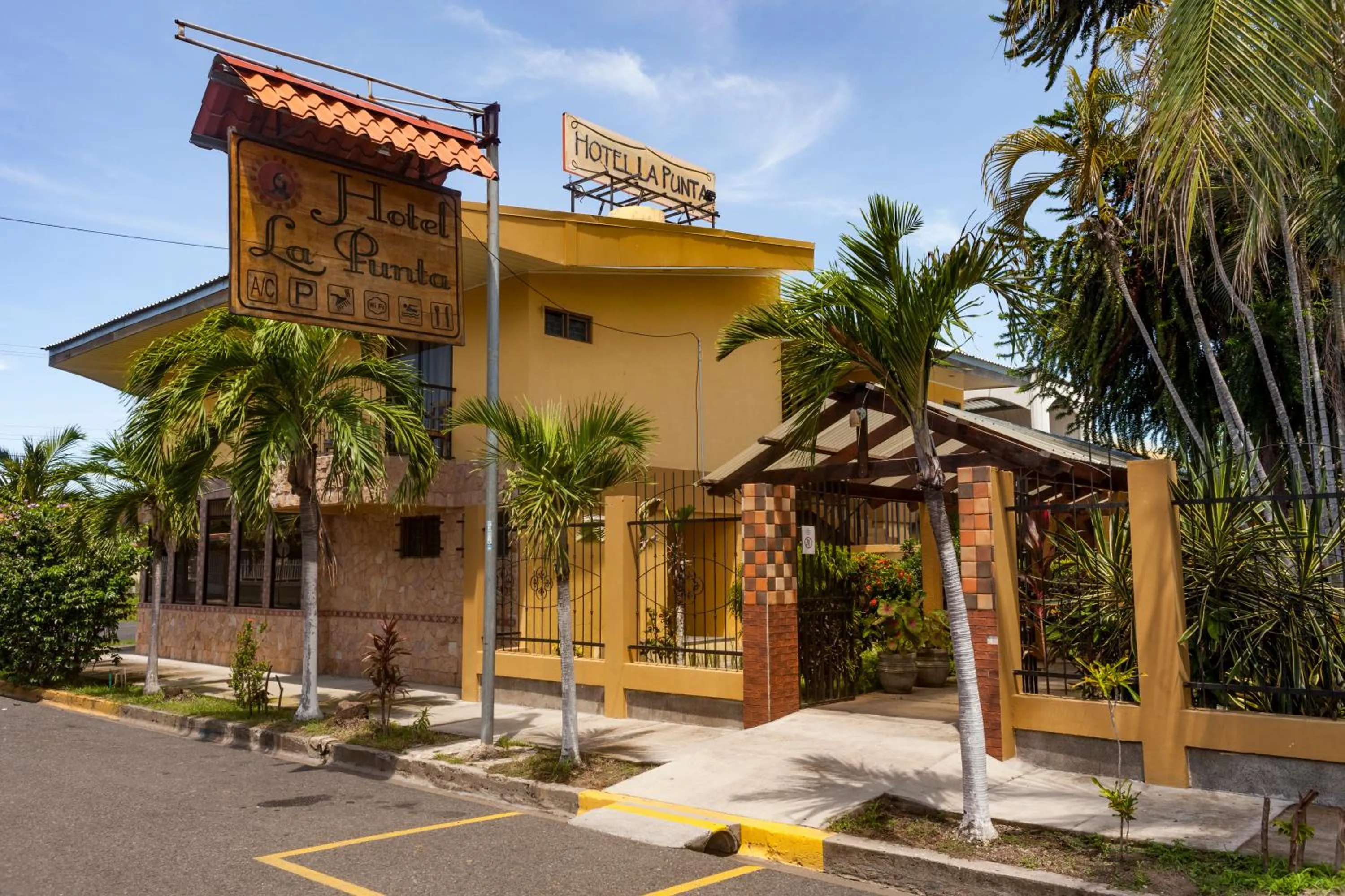 Property building in Hotel La Punta