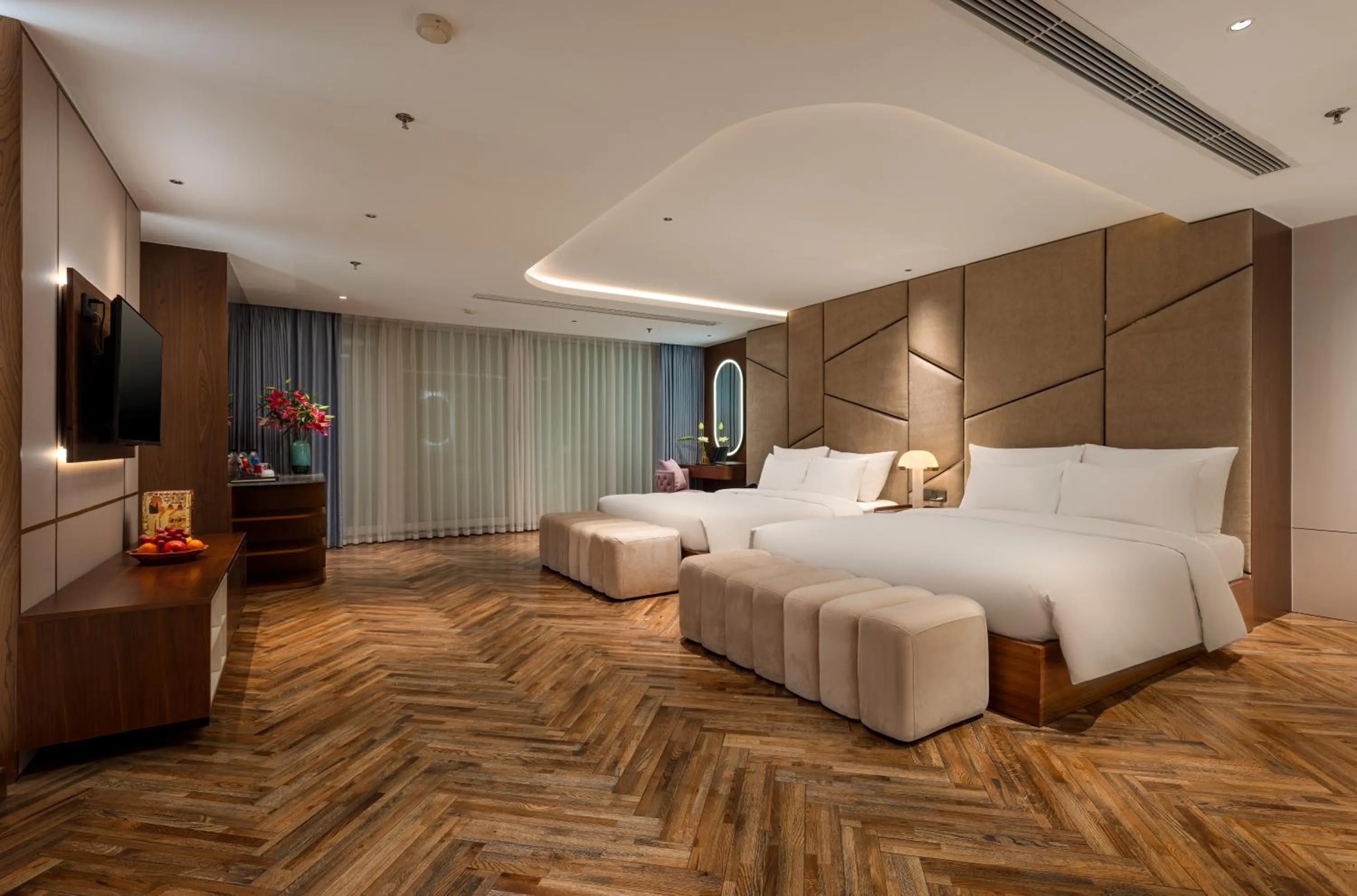 Bed in H Hôtel L'Art Hanoi