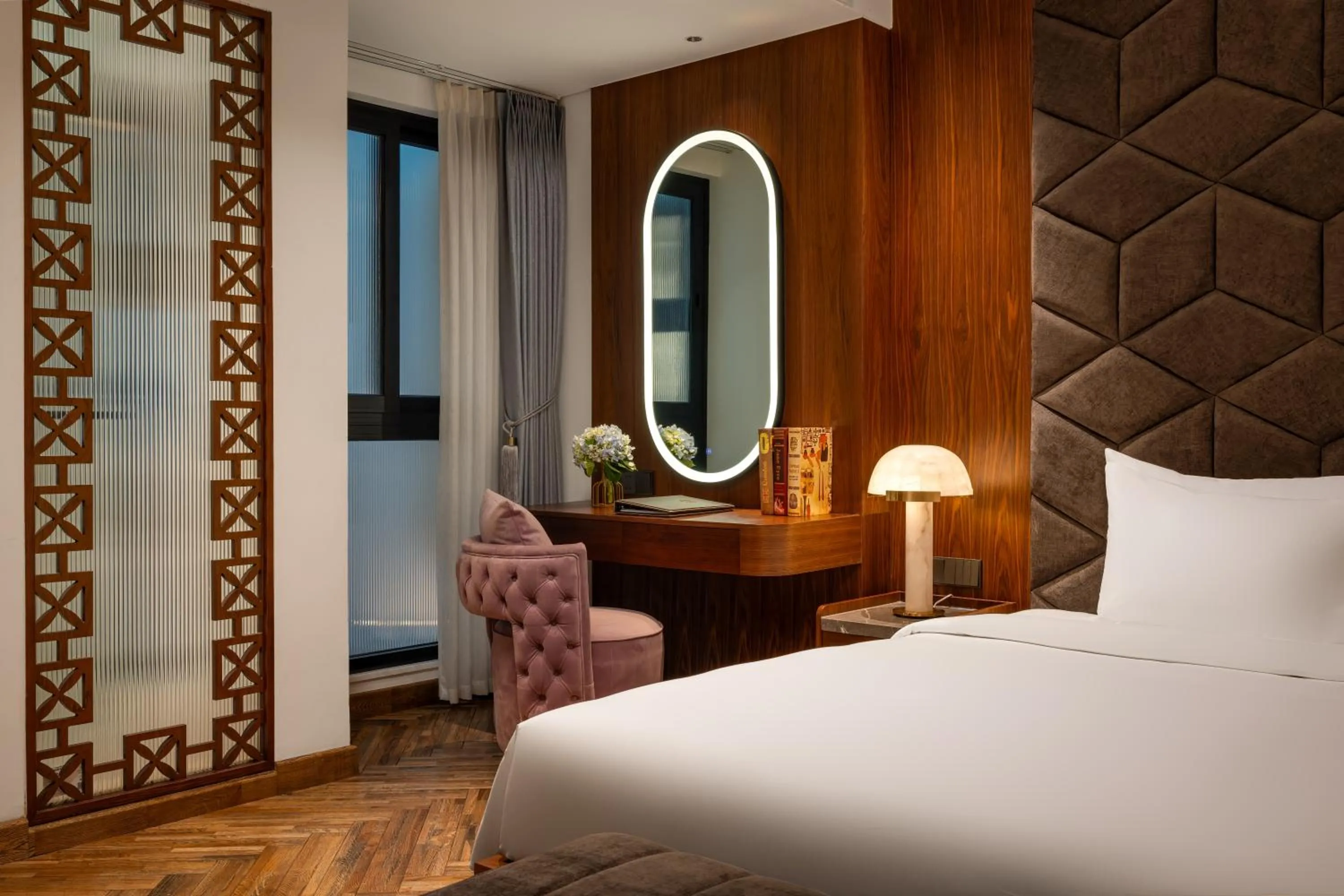 Bed in H Hôtel L'Art Hanoi