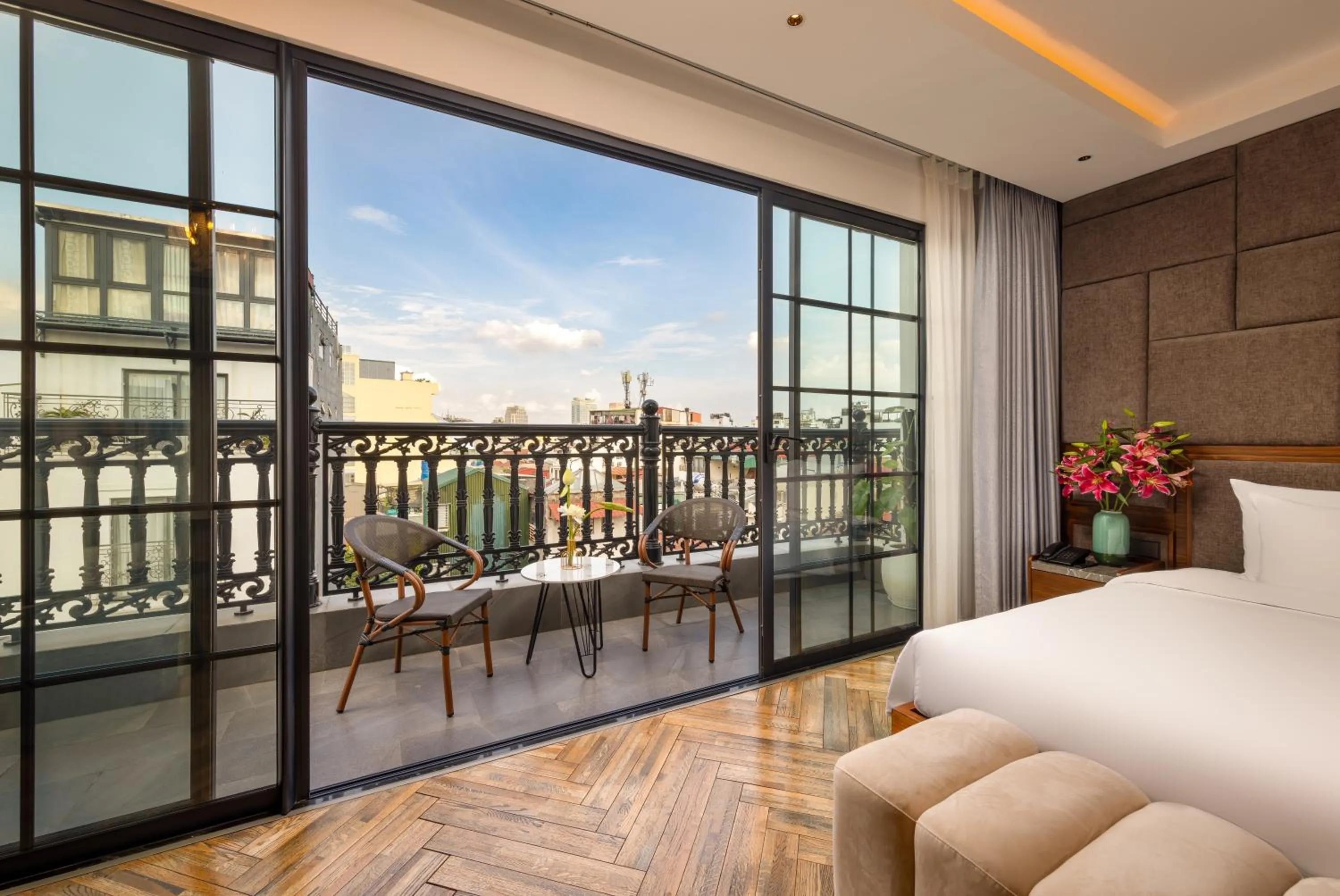 Bed in H Hôtel L'Art Hanoi