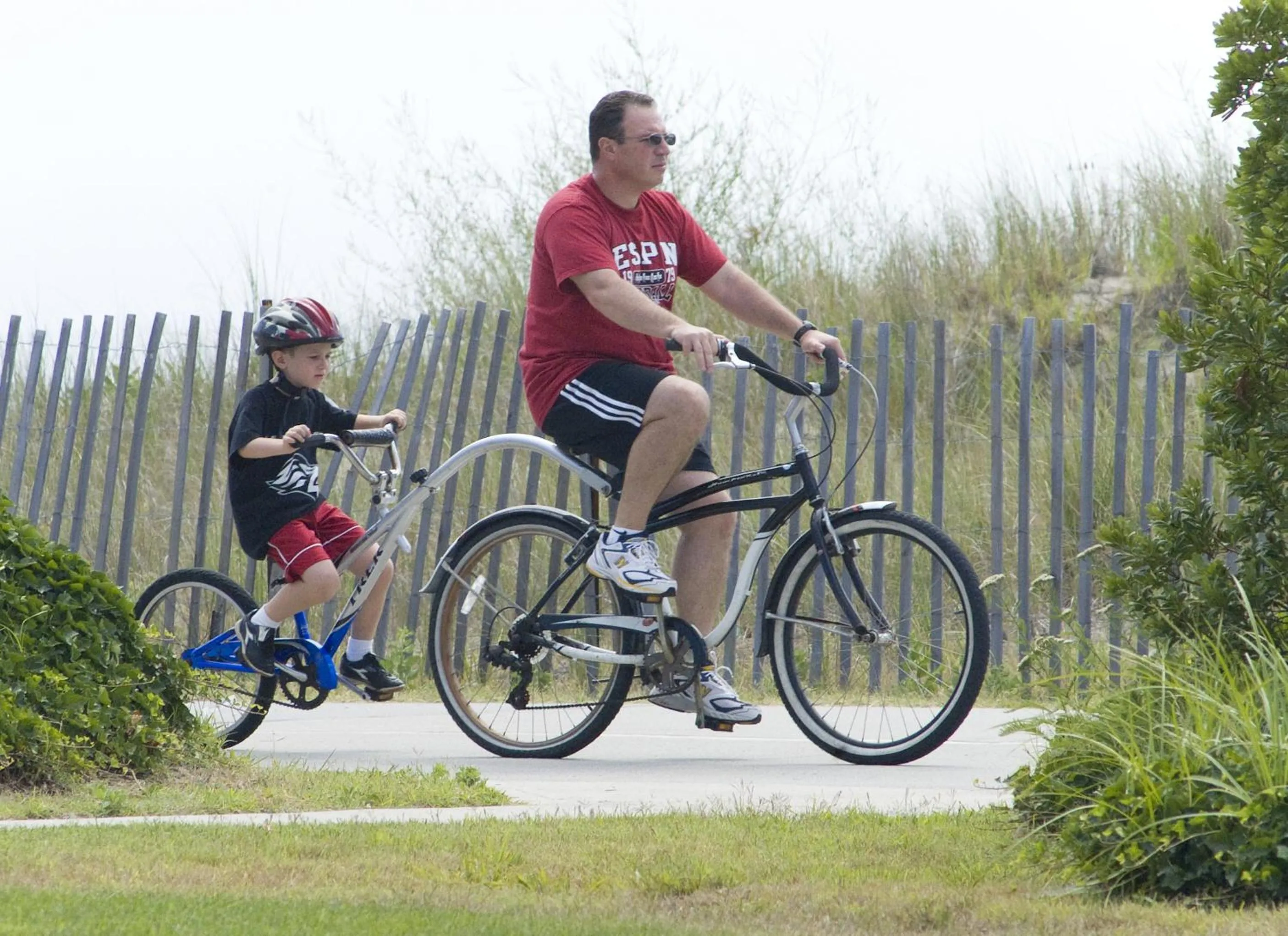 Cycling in Admiral Resort Motel