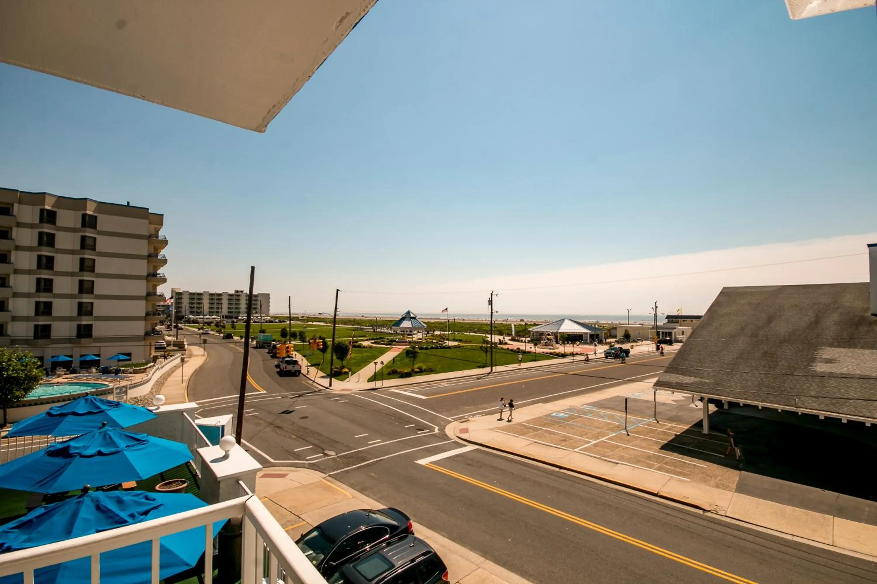 Balcony/Terrace in Admiral Resort Motel
