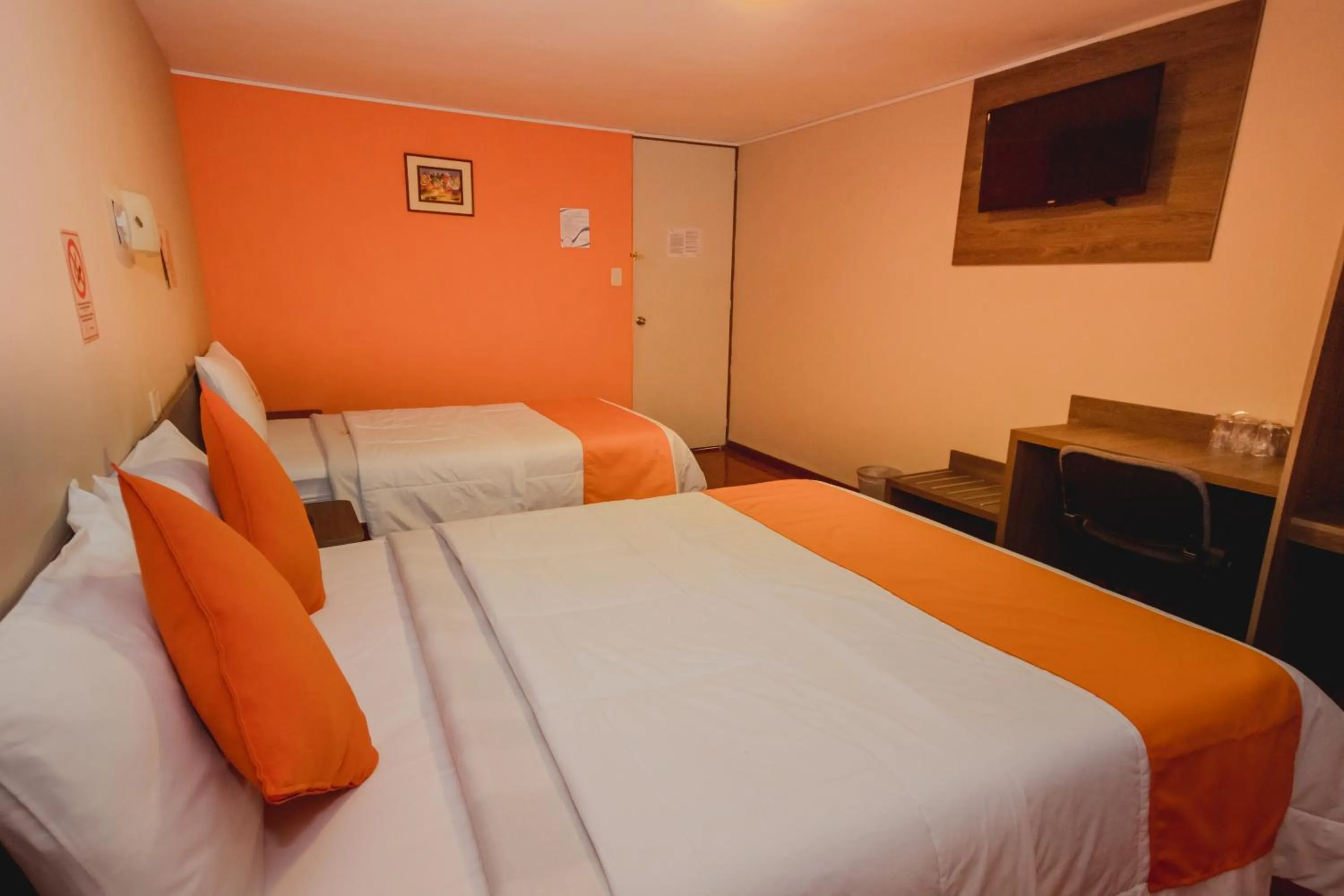 Bedroom, Bed in Hotel Sol de Belén Cajamarca