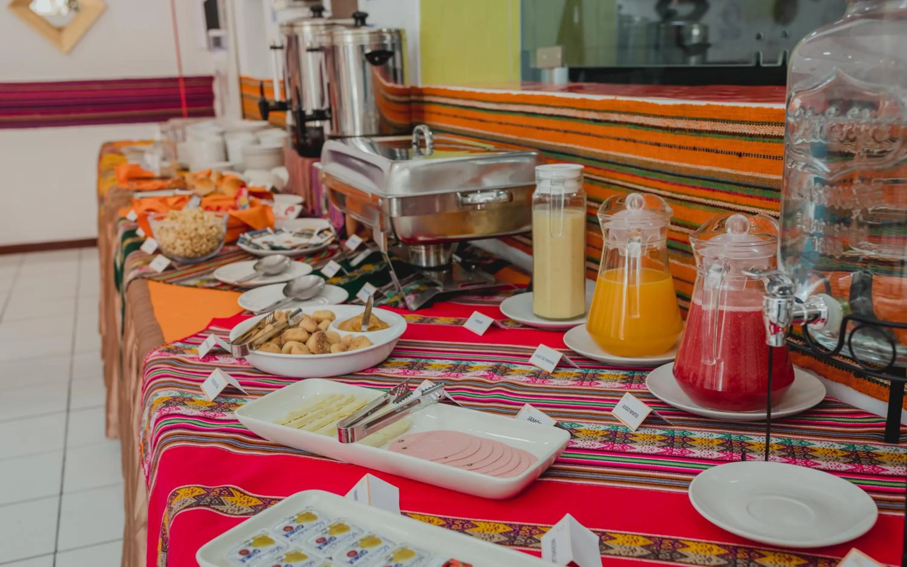 Breakfast in Hotel Sol de Belén Cajamarca