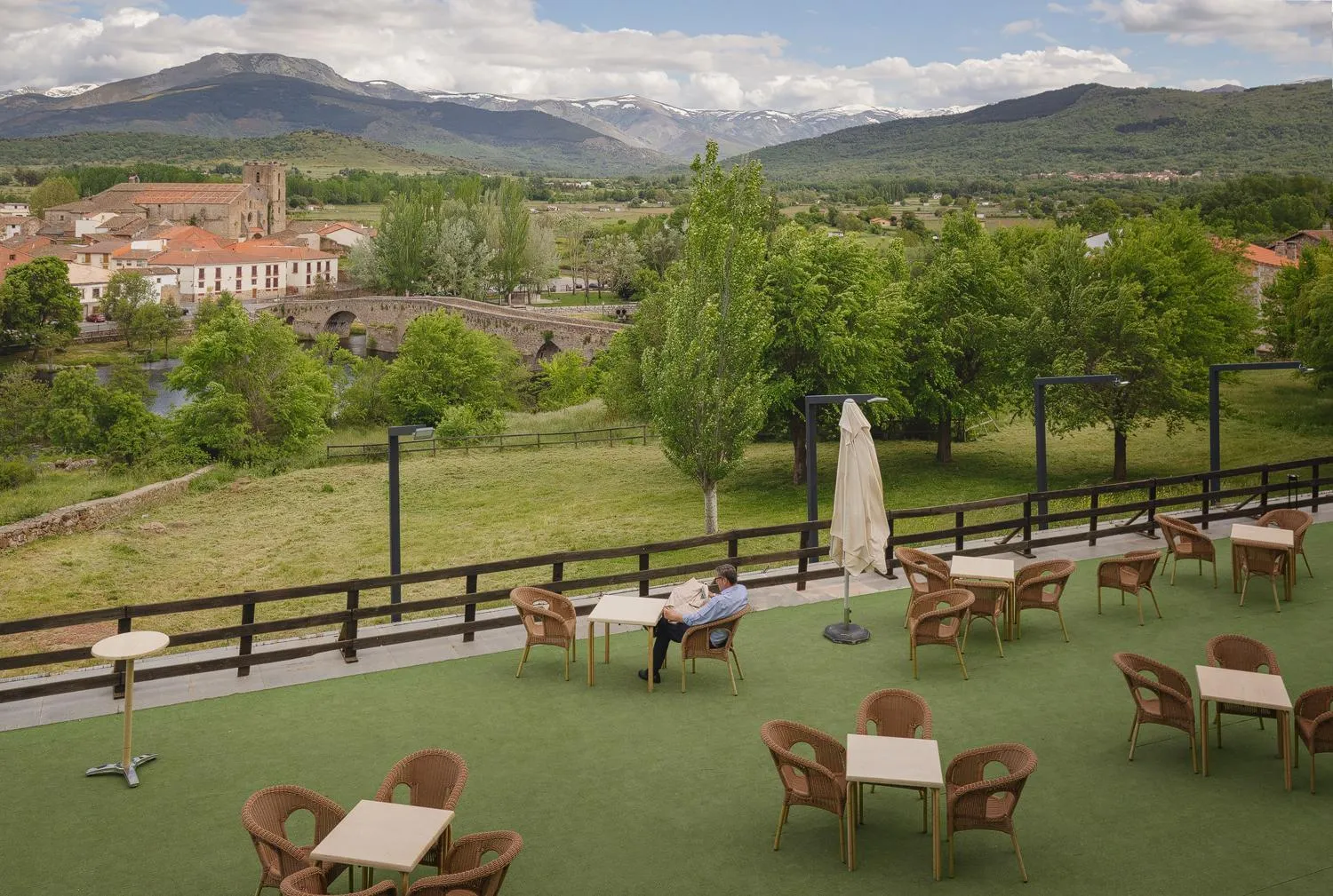 Balcony/Terrace in Hospedium Hotel Mirador de Gredos