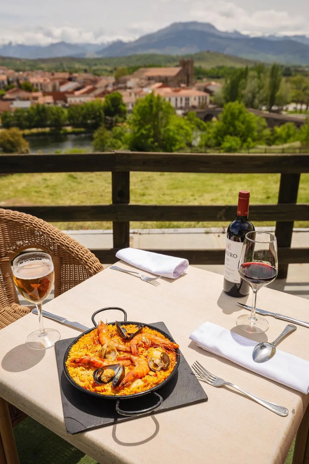 Balcony/Terrace in Hospedium Hotel Mirador de Gredos