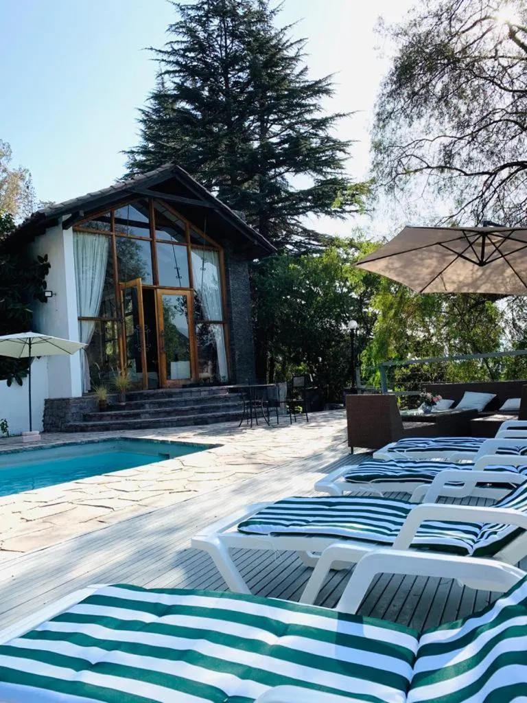 Natural landscape in Casa Arrayán