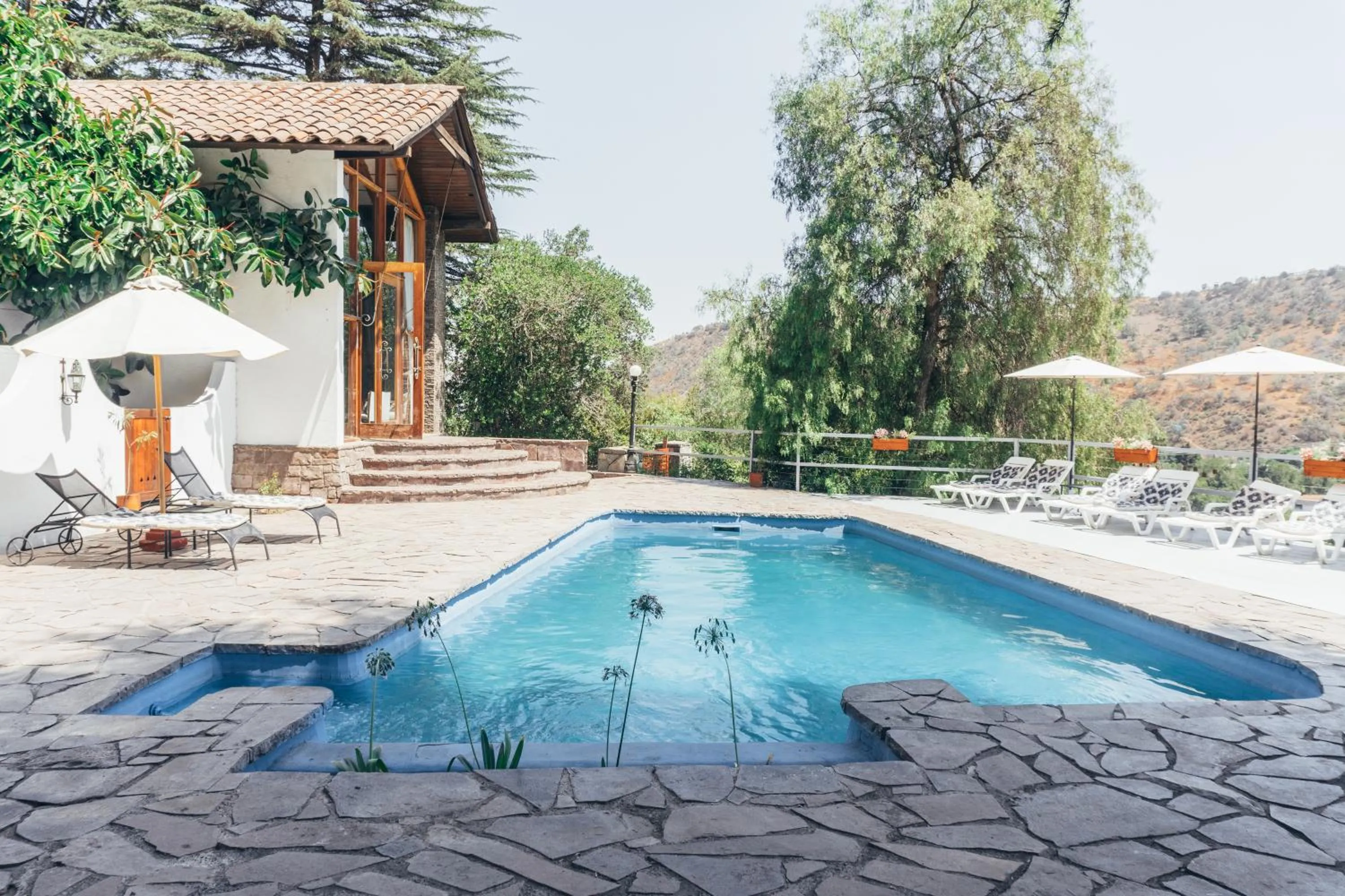 Swimming pool in Casa Arrayán