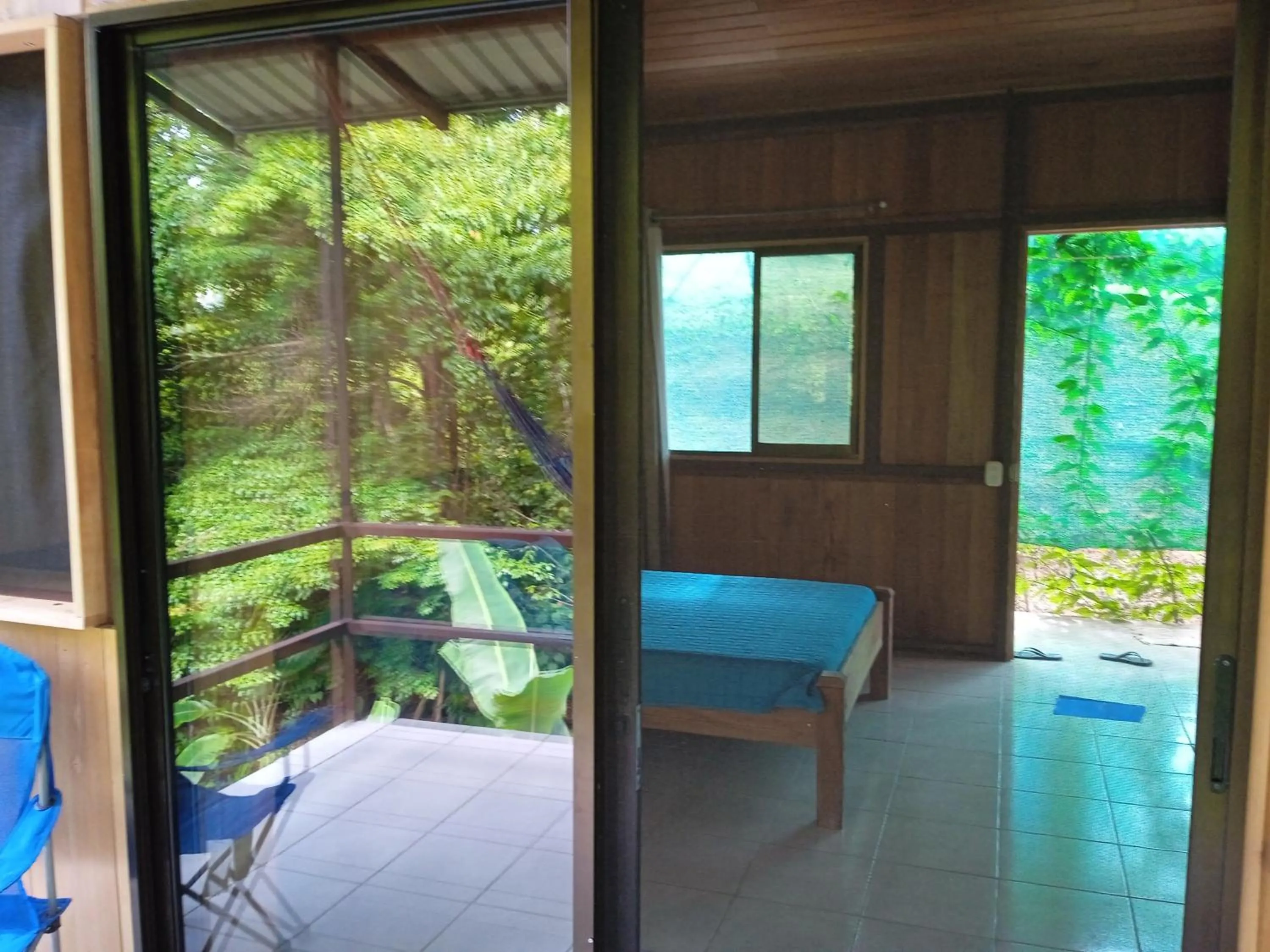 Balcony/Terrace in Cabañas Bajo Bosque Drake