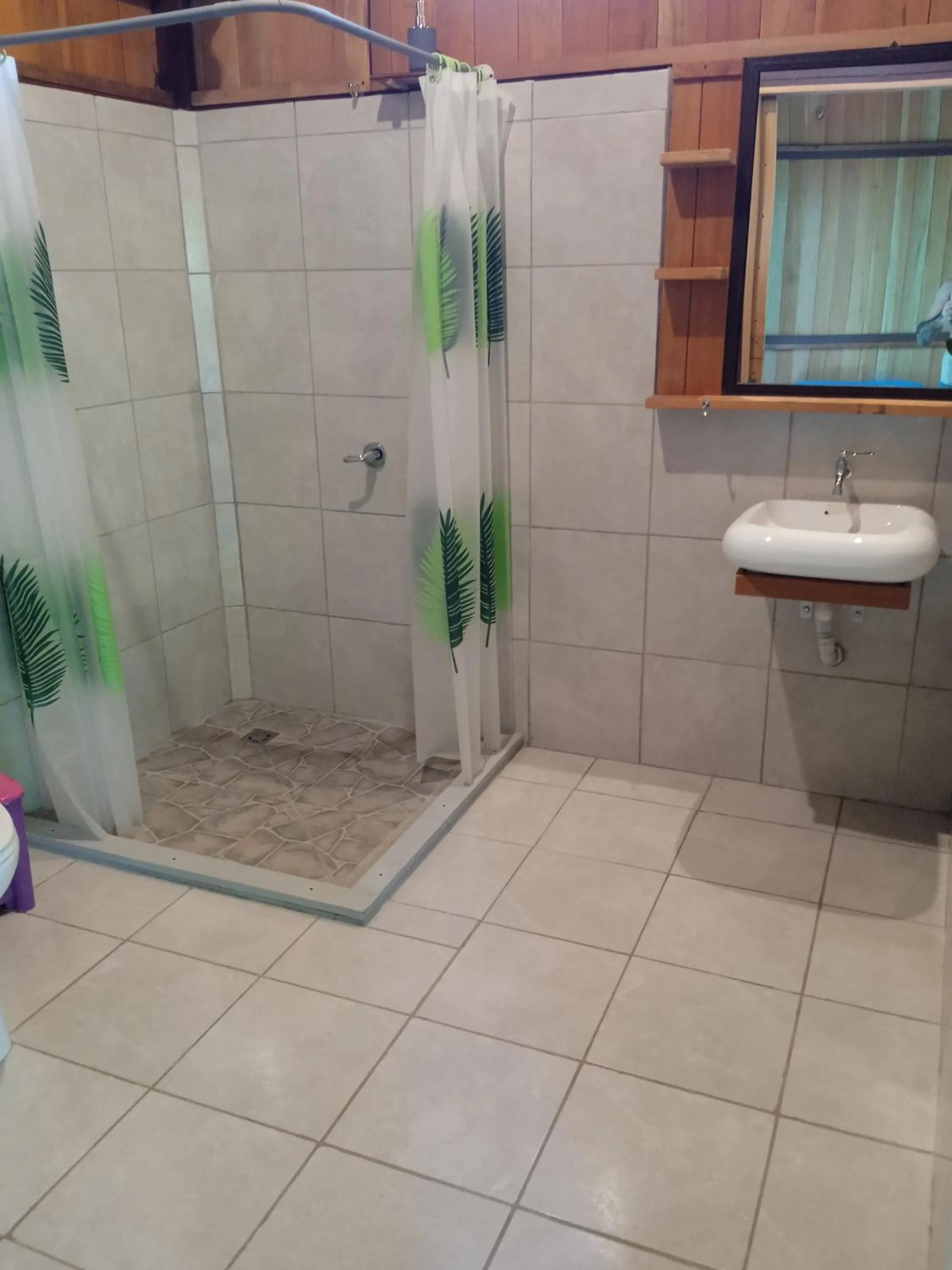 Bathroom in Cabañas Bajo Bosque Drake