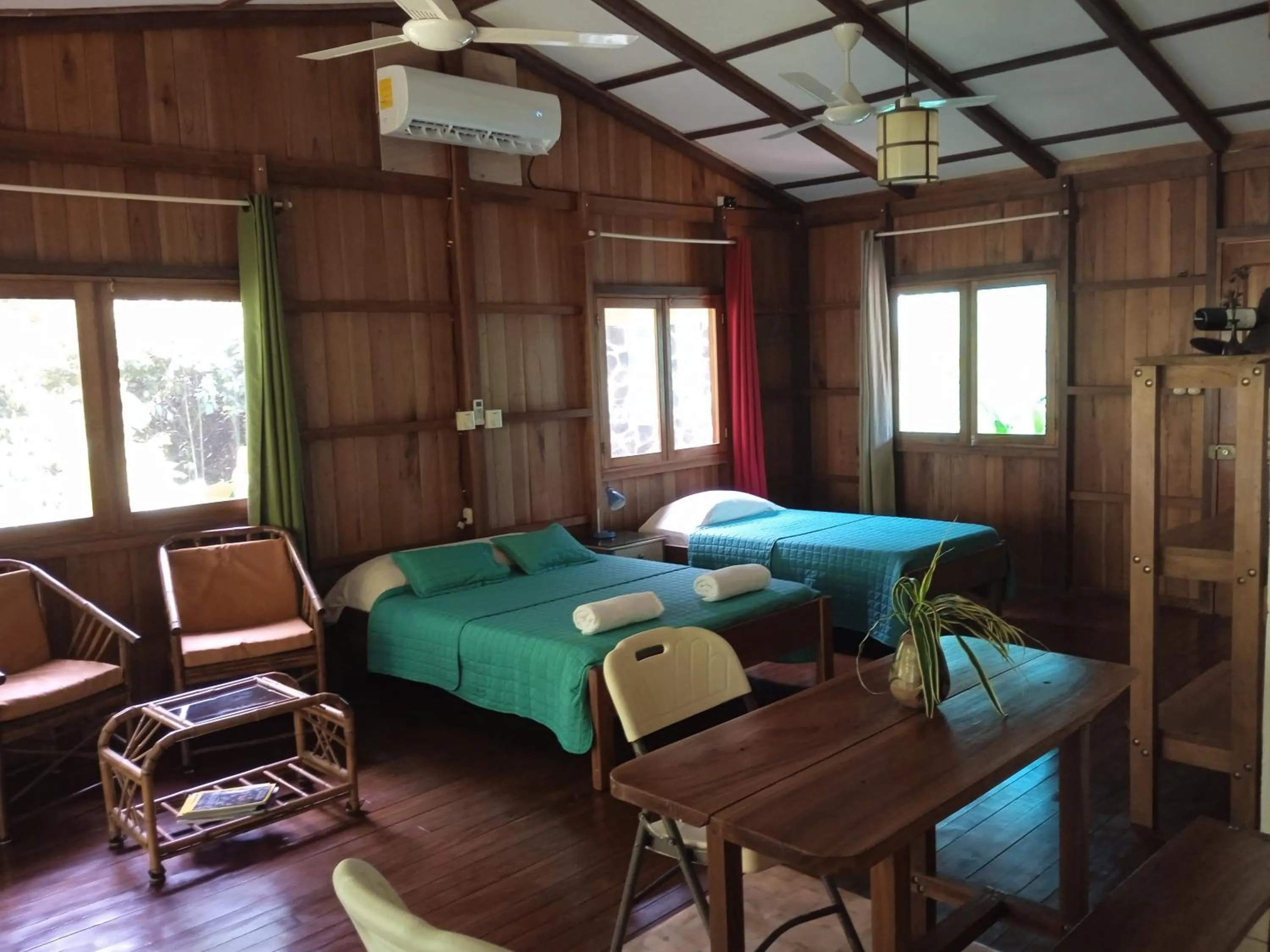 Bed in Cabañas Bajo Bosque Drake