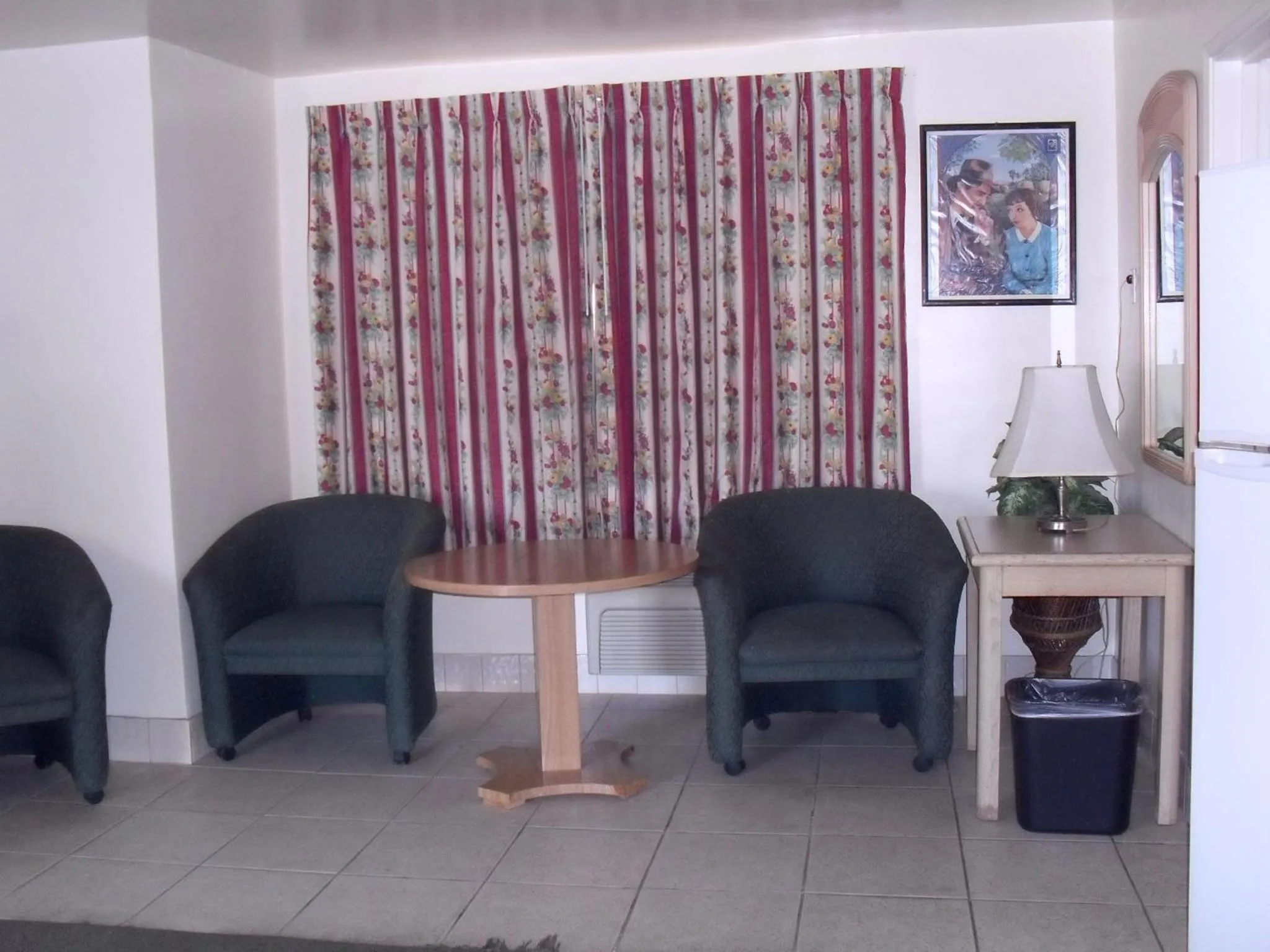 Seating area in Budget Inn of Boron