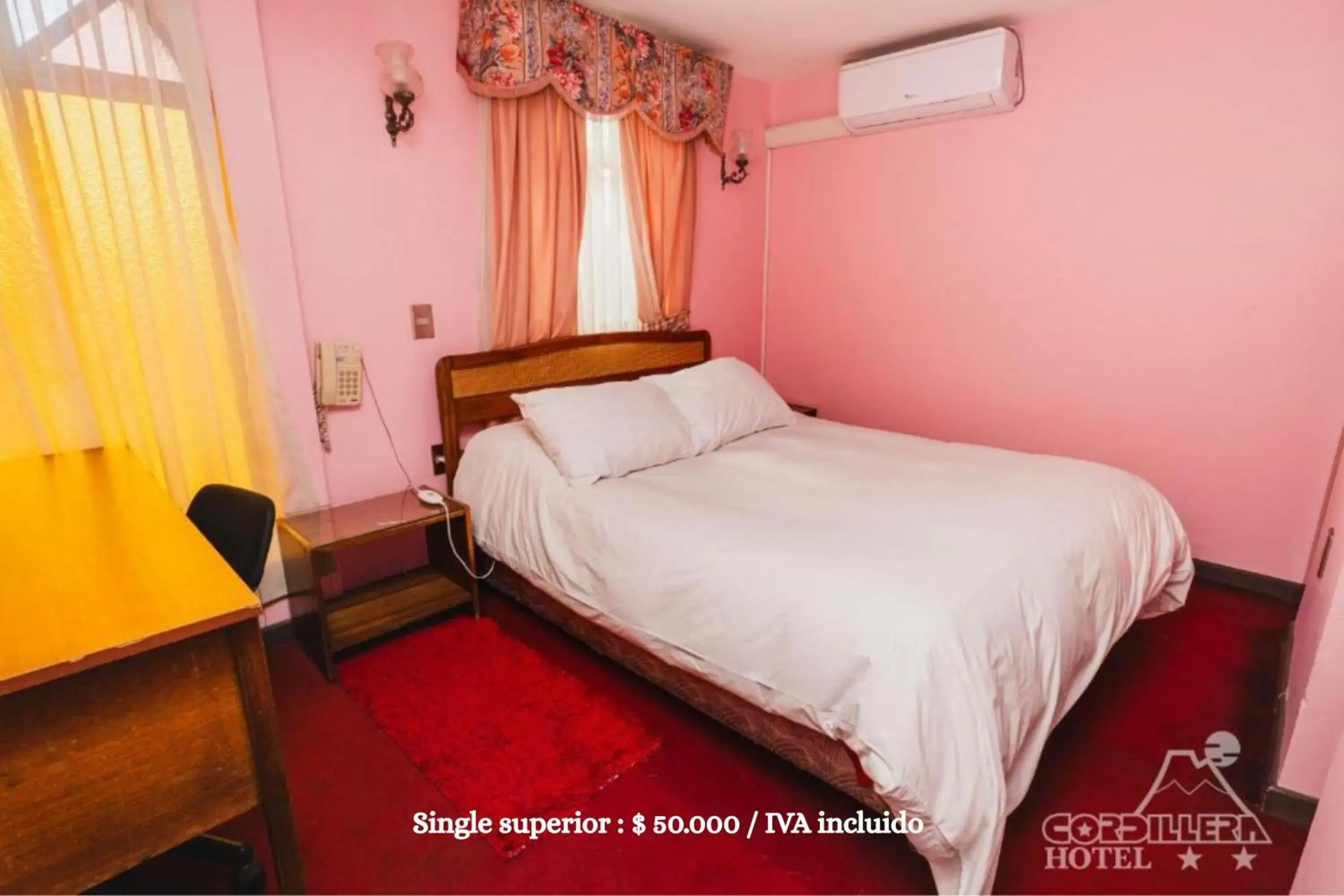Superior Single Room - single occupancy in Hotel Cordillera Superior Single Room - single occupancy in Hotel Cordillera