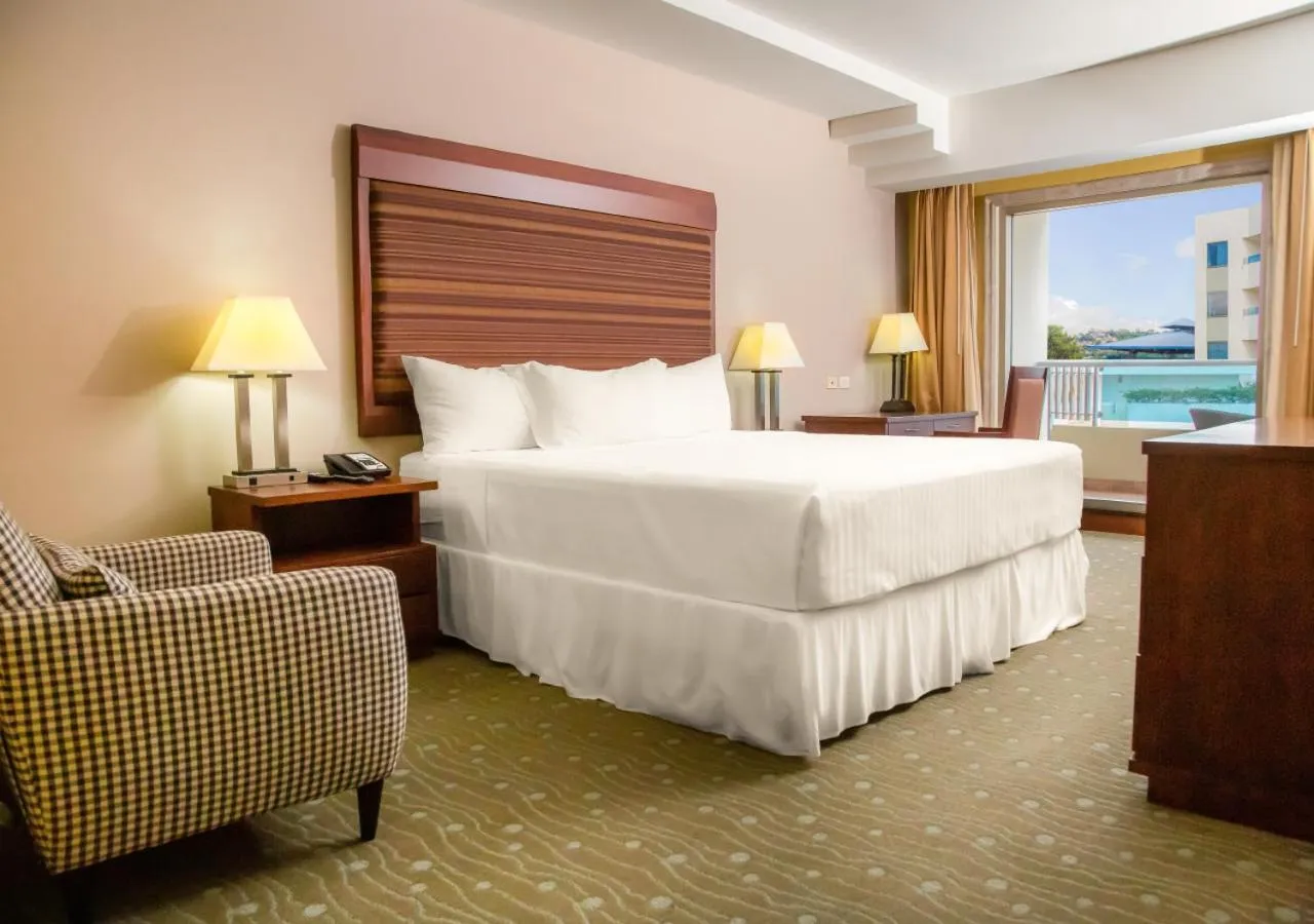 Bed in Hotel Plaza Juan Carlos