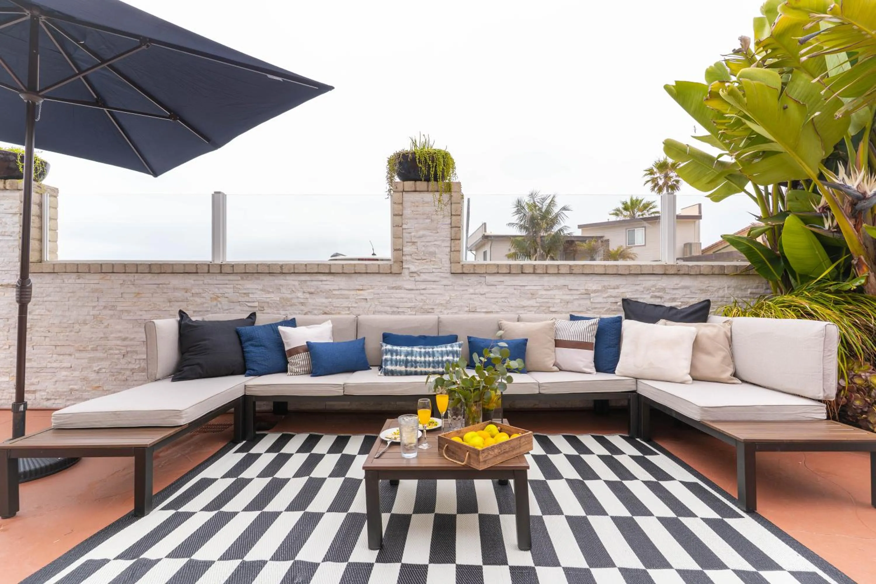 Patio in Beachwalk Villas