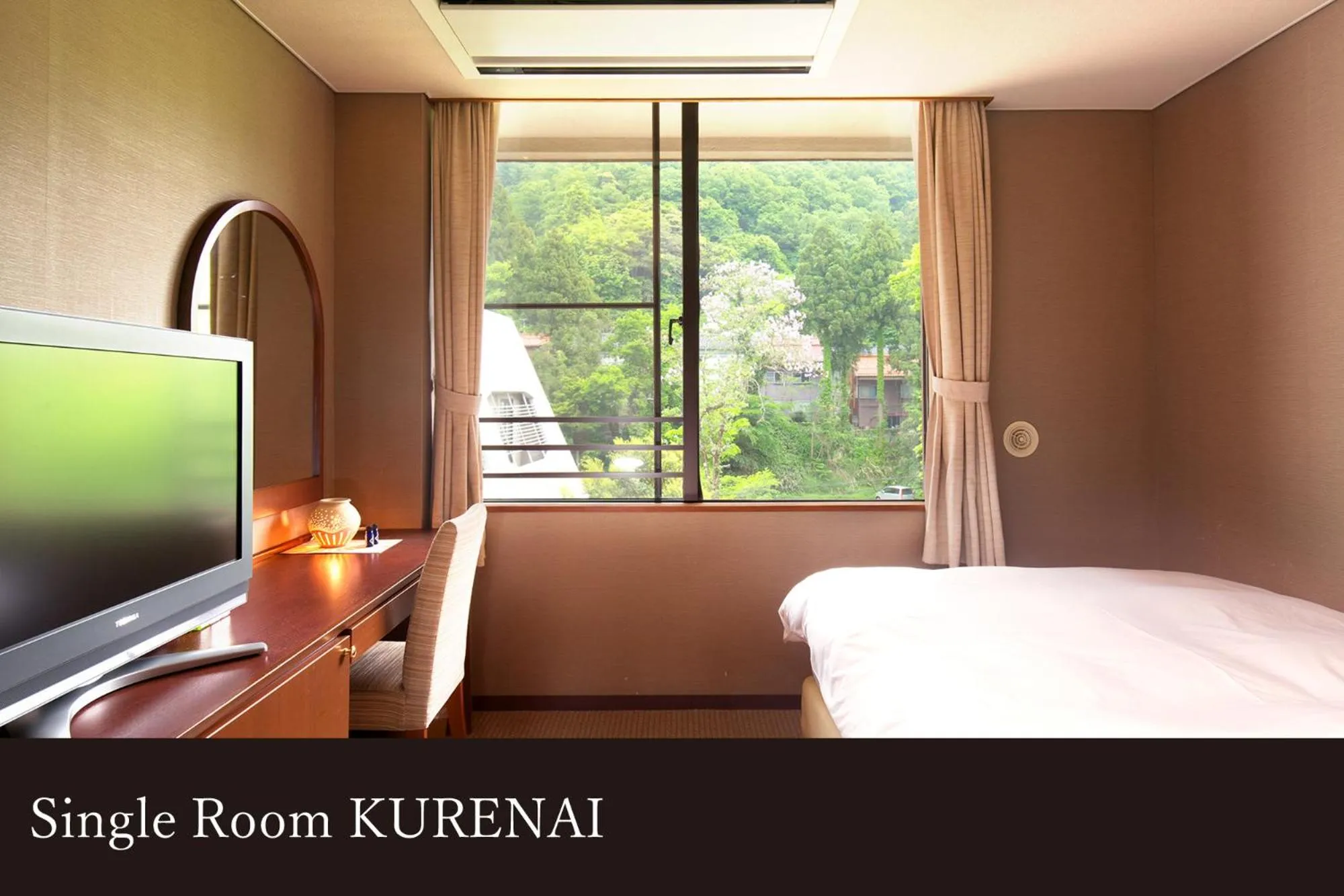 Bed in Yamanaka Onsen Kissho Yamanaka