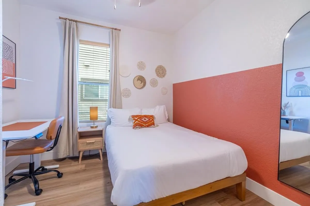 Bed in Charming Family 2BR Midtown Reno - Pets Welcome