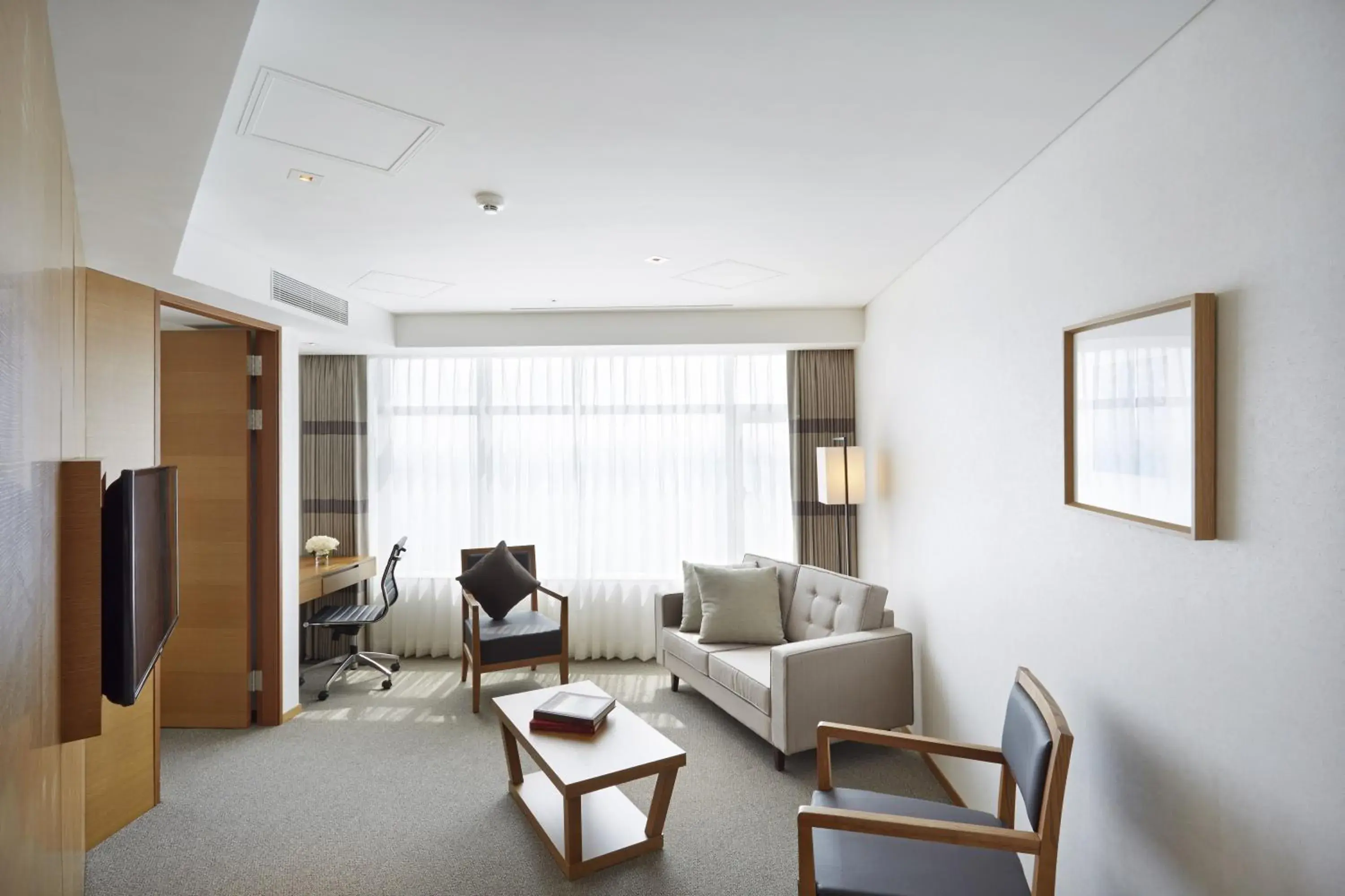 Living room in Lahan Hotel Pohang Living room in Lahan Hotel Pohang