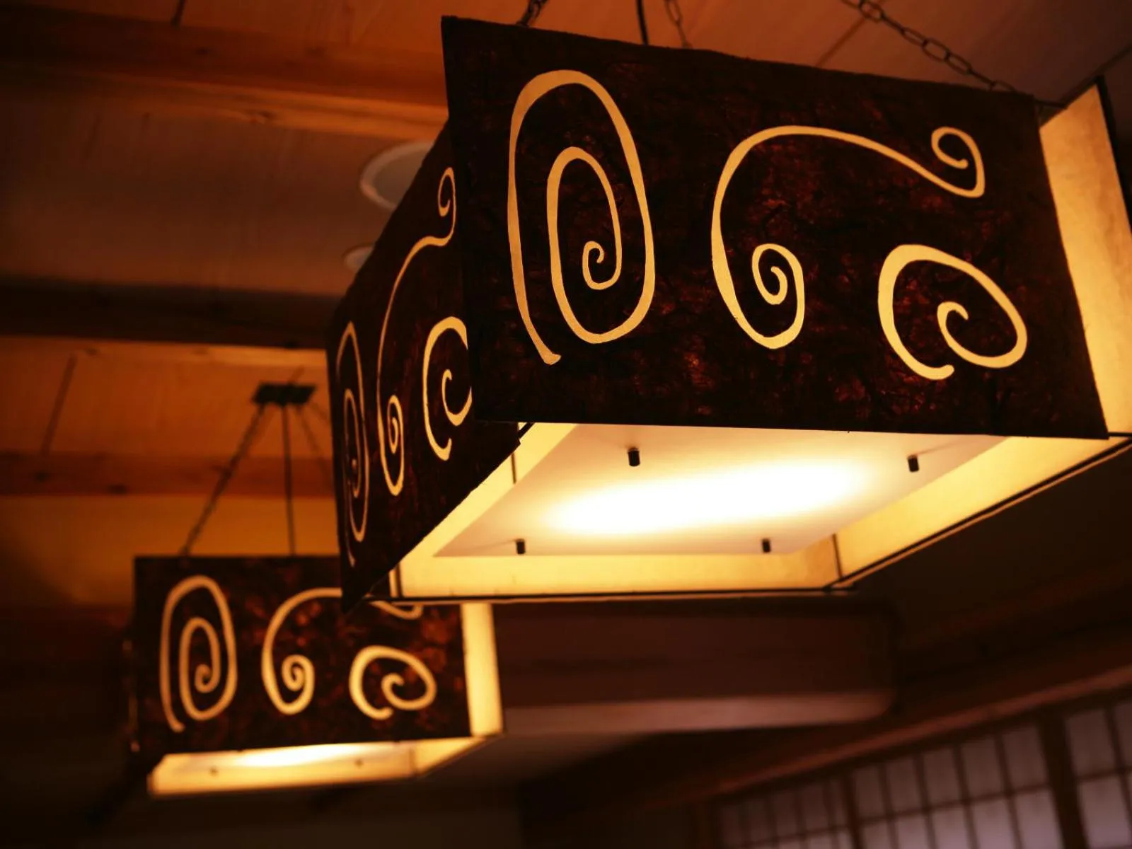 Decorative detail in Aishinkan