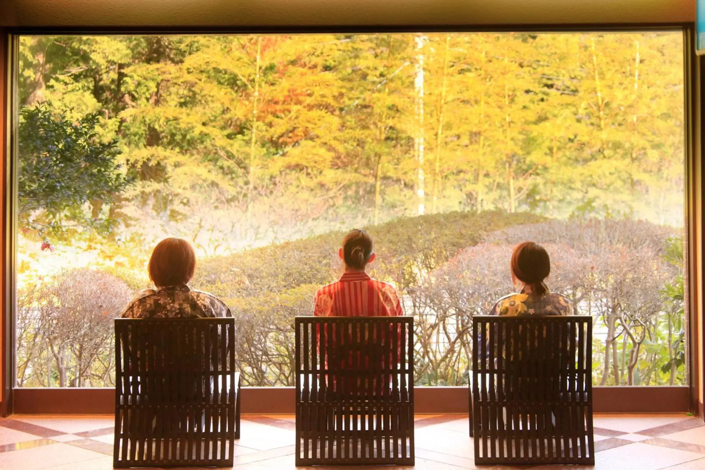 Lobby or reception in Yutorelo-an Lobby or reception in Yutorelo-an