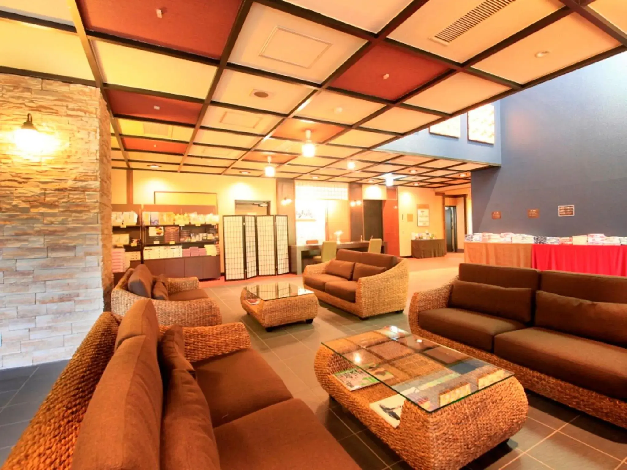 Lobby or reception in Yutorelo-an Lobby or reception in Yutorelo-an